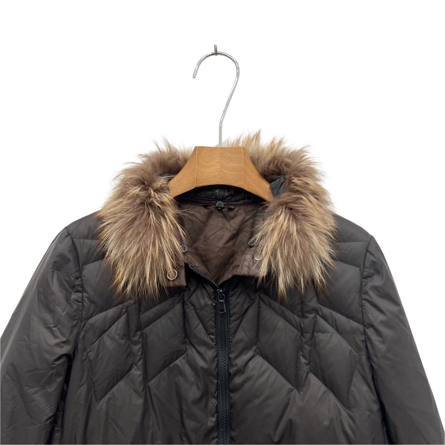Brunello Cucinelli Brunello Cucinelli Down Black Down Jacket M Women Size M / US 6-8 / IT 42-44 - 3 Thumbnail