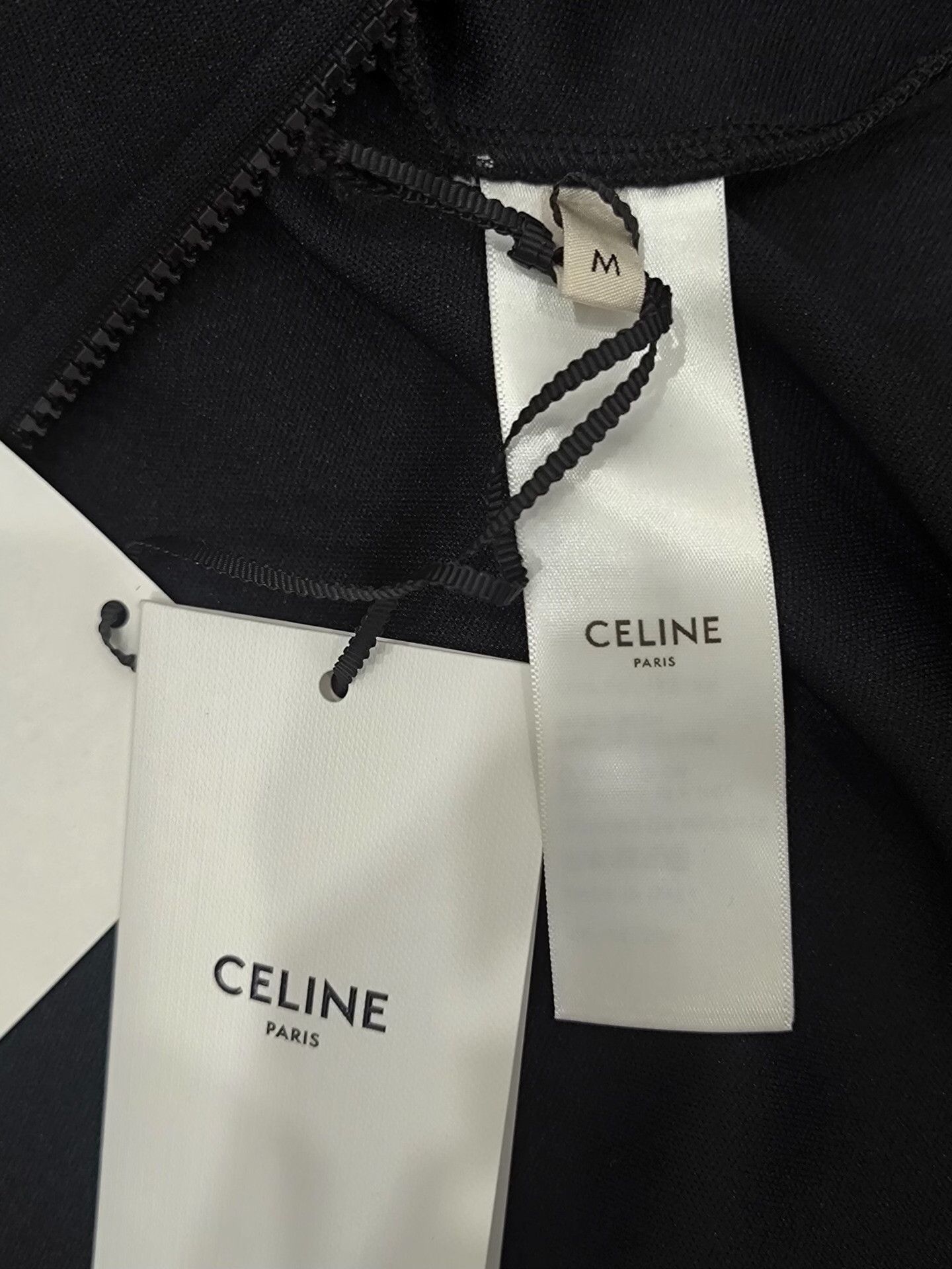 Celine Celine Black Jacket M Women Size M / US 6-8 / IT 42-44 - 5 Thumbnail