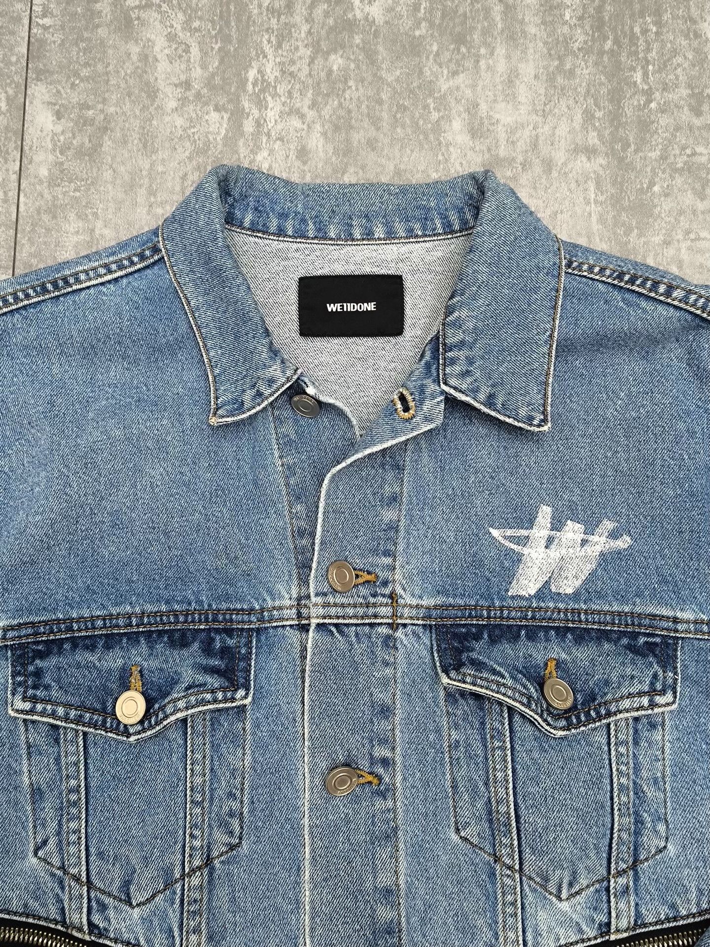 WE11DONE We11done Collab Cropped Light Jacket s Men Size US S / EU 44-46 / 1 - 3 Thumbnail