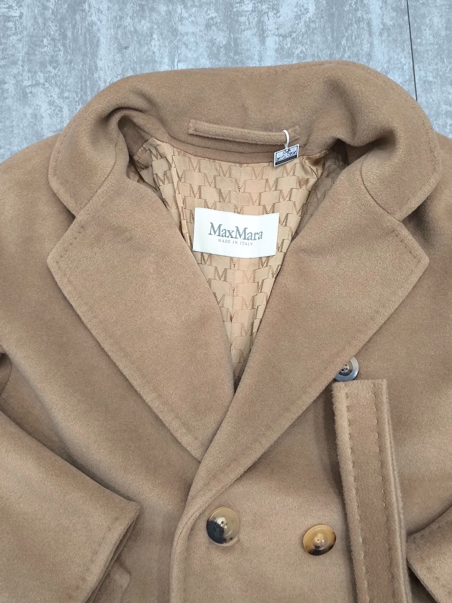 Max Mara Max Mara Long Brown Coat XS Women Size XS / US 0-2 / IT 36-38 - 3 Thumbnail