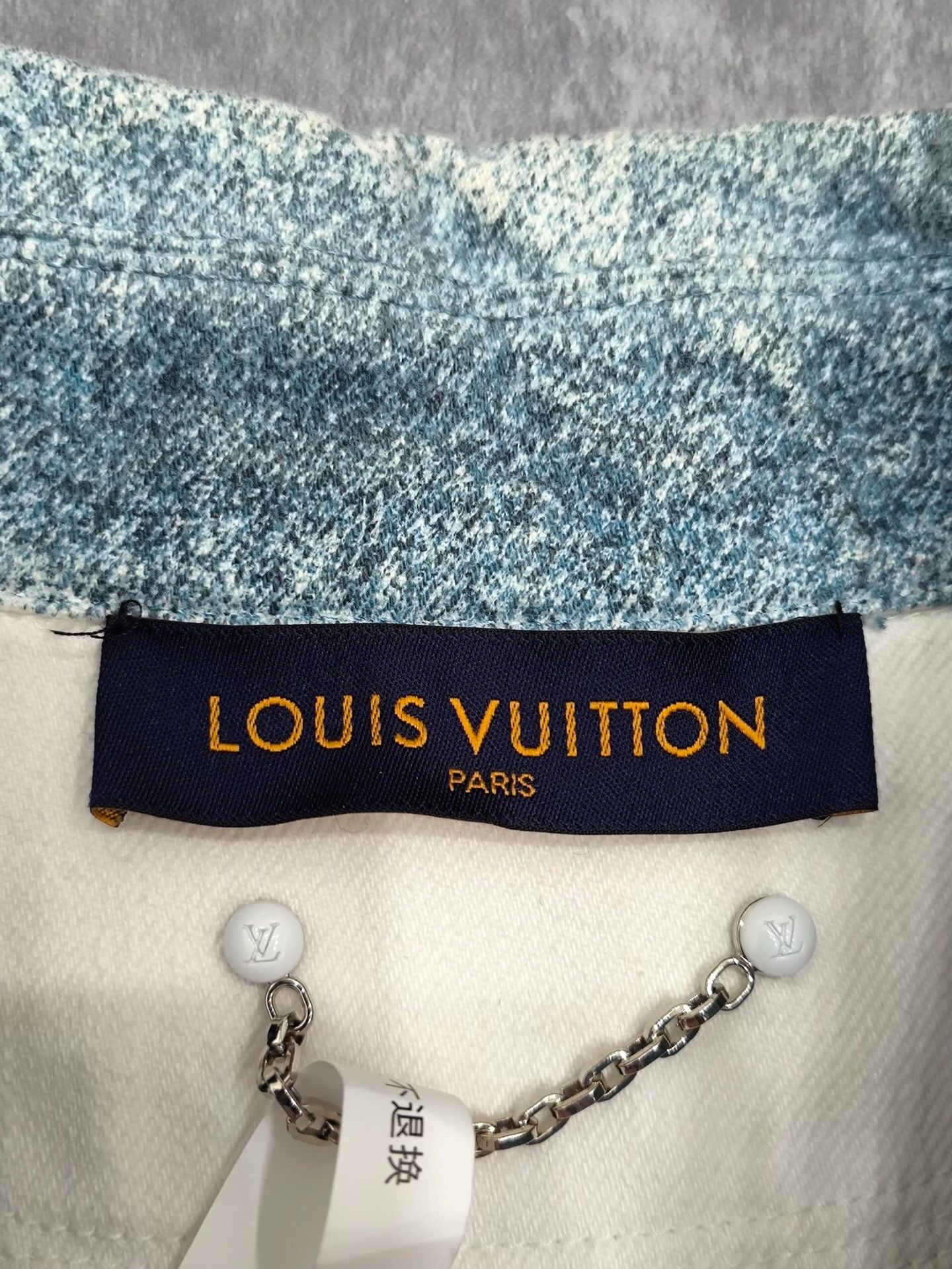 Louis Vuitton Louis Vuitton Collab White Shirt xl Men Size US XL / EU 56 / 4 - 4 Thumbnail