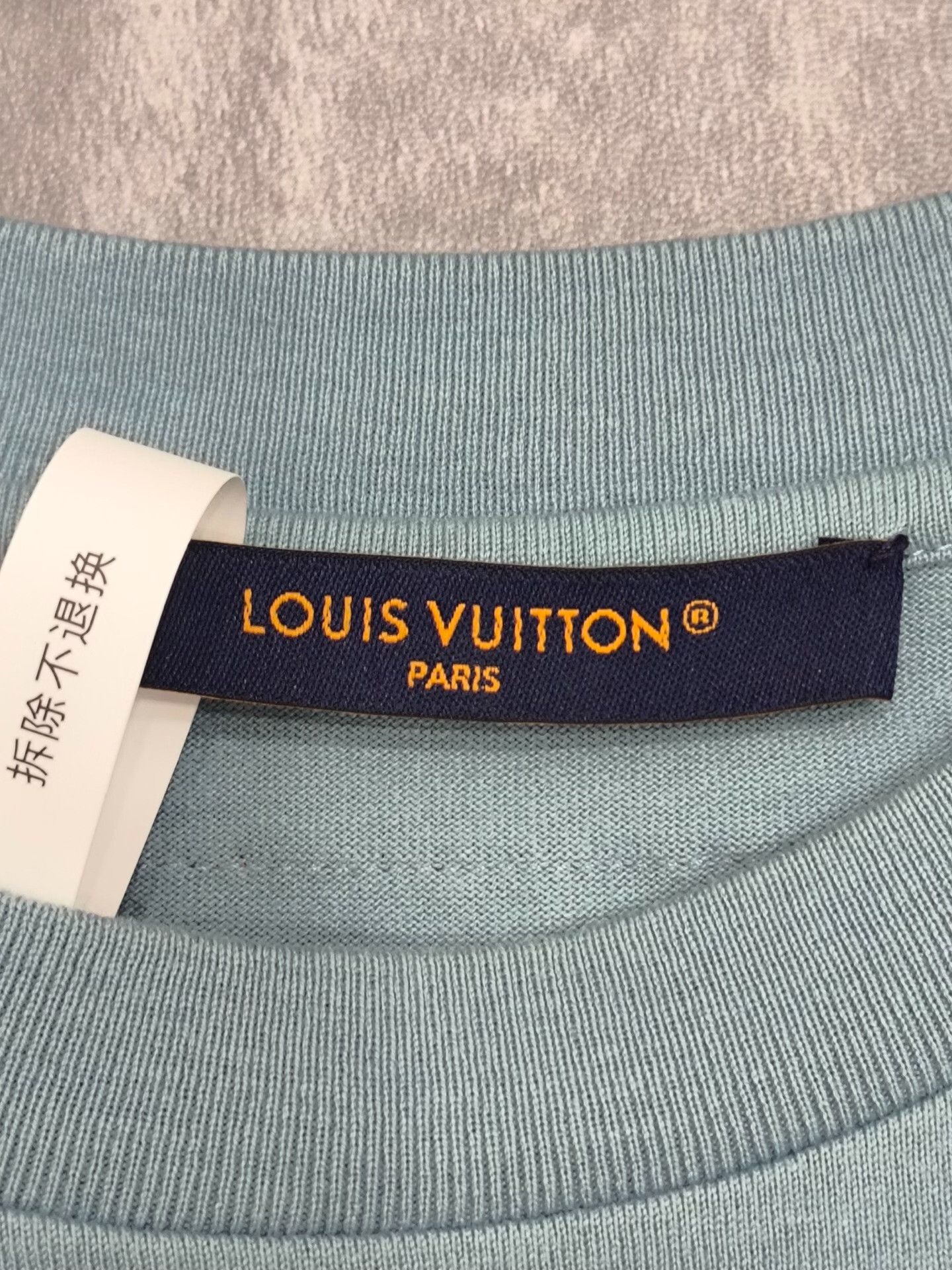 Louis Vuitton Louis Vuitton Blue T-Shirt s Men Size US S / EU 44-46 / 1 - 4 Thumbnail