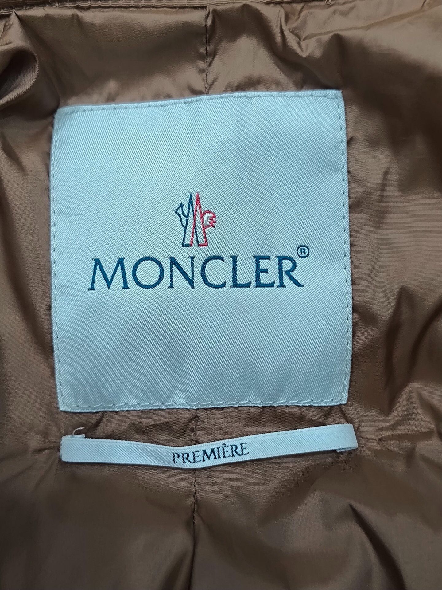 Moncler Moncler Beige Jacket S Women Size S / US 4 / IT 40 - 4 Thumbnail