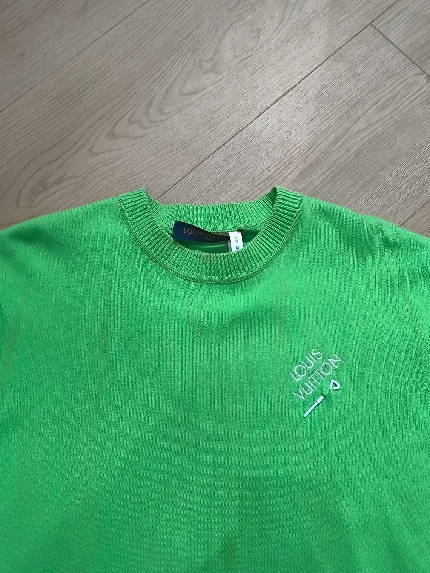 Louis Vuitton Louis Vuitton Knit Green Sweater s Men Size US S / EU 44-46 / 1 - 3 Thumbnail