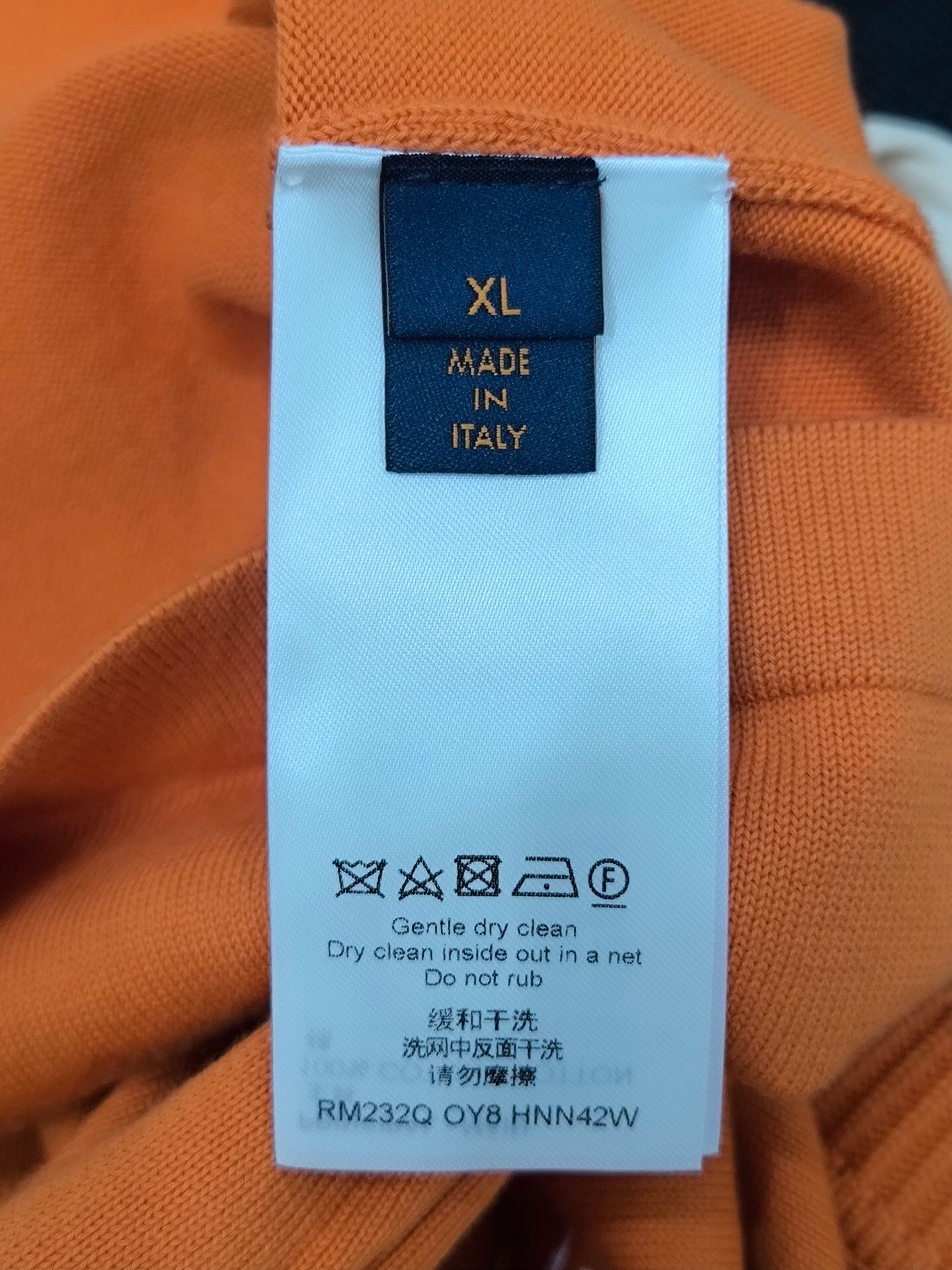 Louis Vuitton Louis Vuitton Knit Orange T-Shirt xl Men Size US XL / EU 56 / 4 - 5 Thumbnail