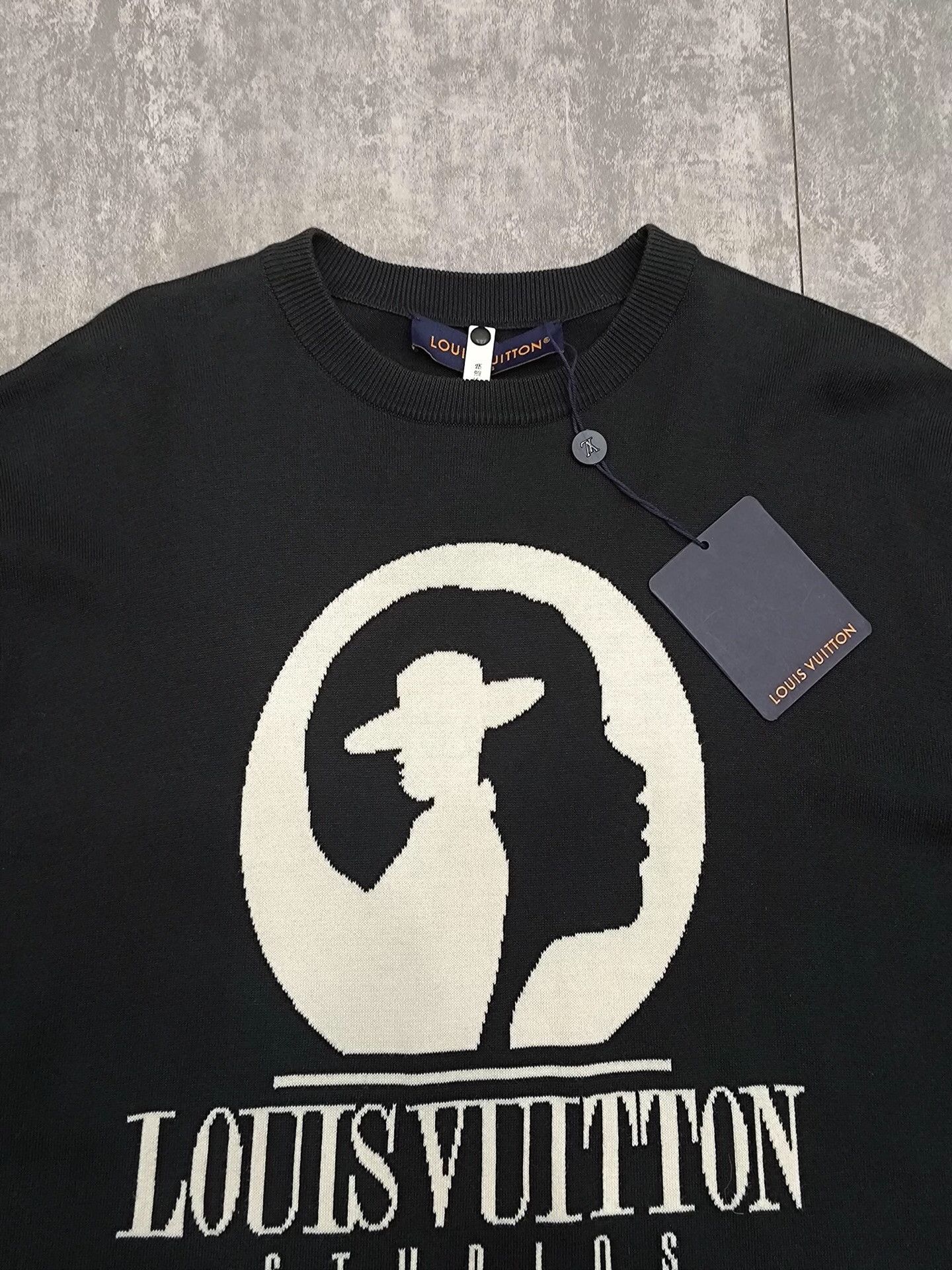 Louis Vuitton Louis Vuitton Knit Printed Black T-Shirt s Men Size US S / EU 44-46 / 1 - 3 Thumbnail