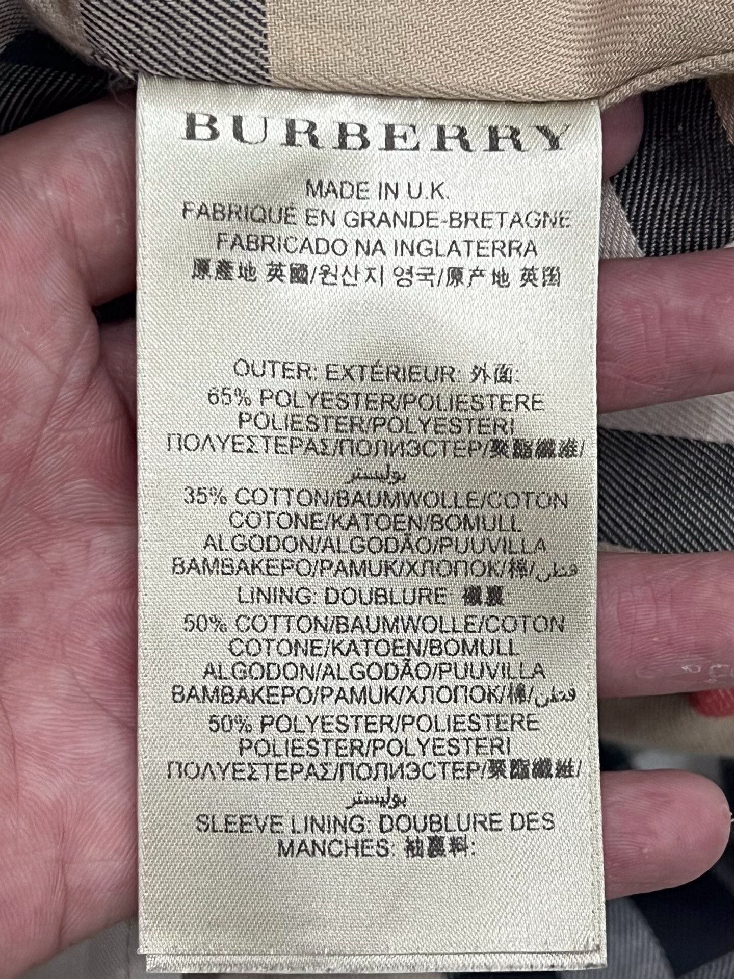 Burberry Burberry Cropped White Coat S Women Size S / US 4 / IT 40 - 6 Thumbnail