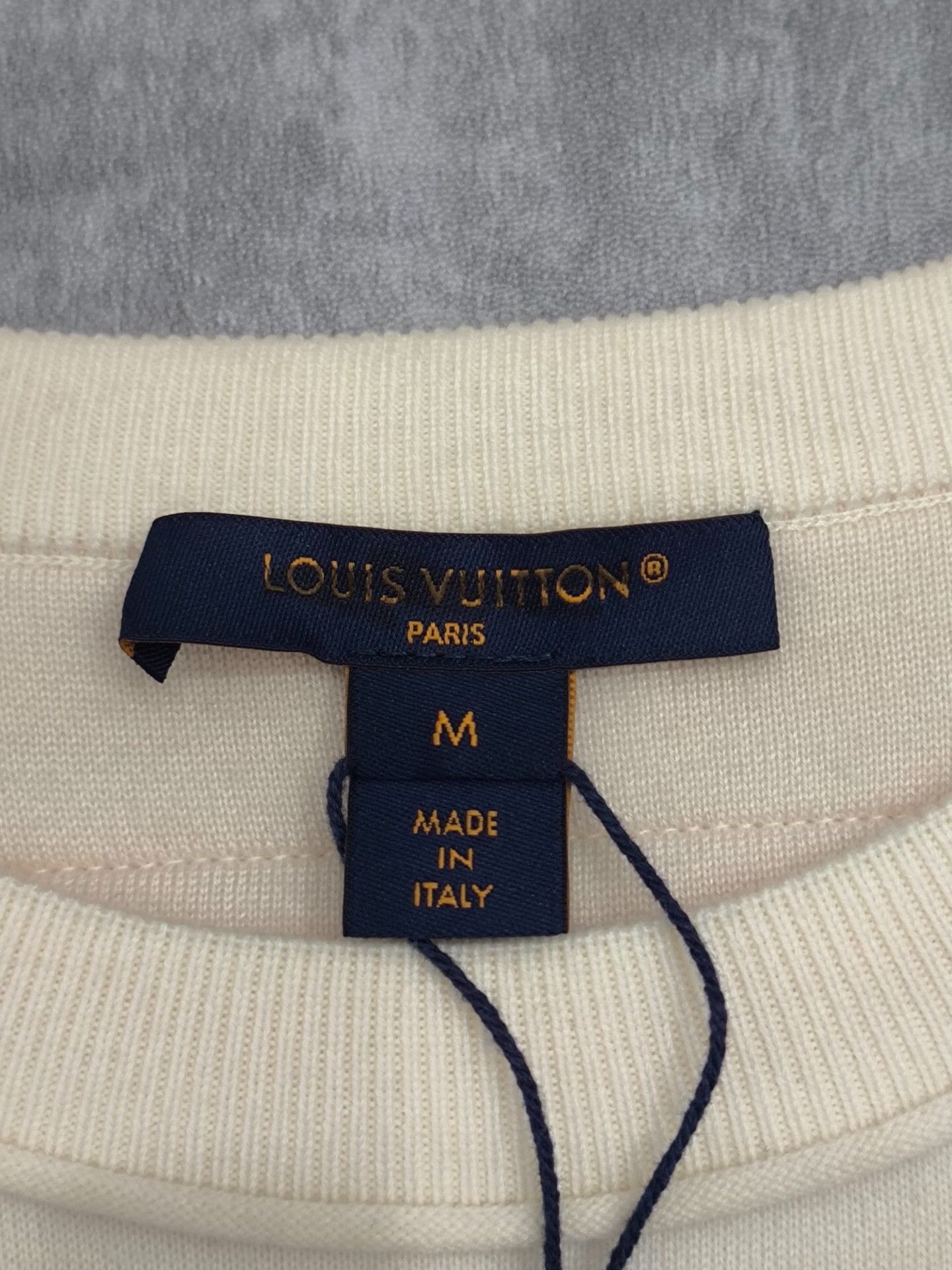 Louis Vuitton Louis Vuitton Knit Wool White T-Shirt m Men Size US M / EU 48-50 / 2 - 4 Thumbnail