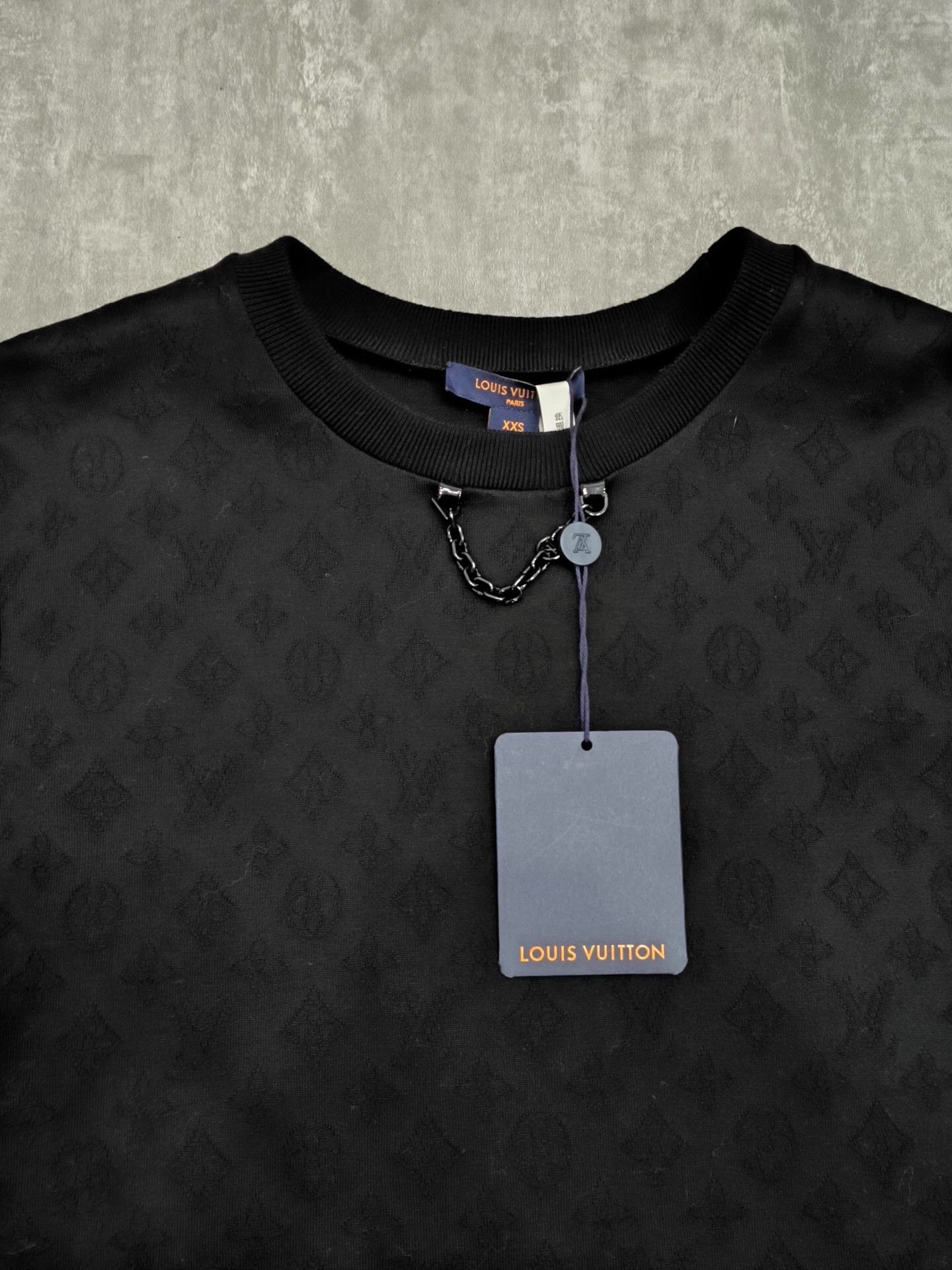 Louis Vuitton Louis Vuitton Black T-Shirt xxs Men Size US XXS / EU 40 - 3 Thumbnail