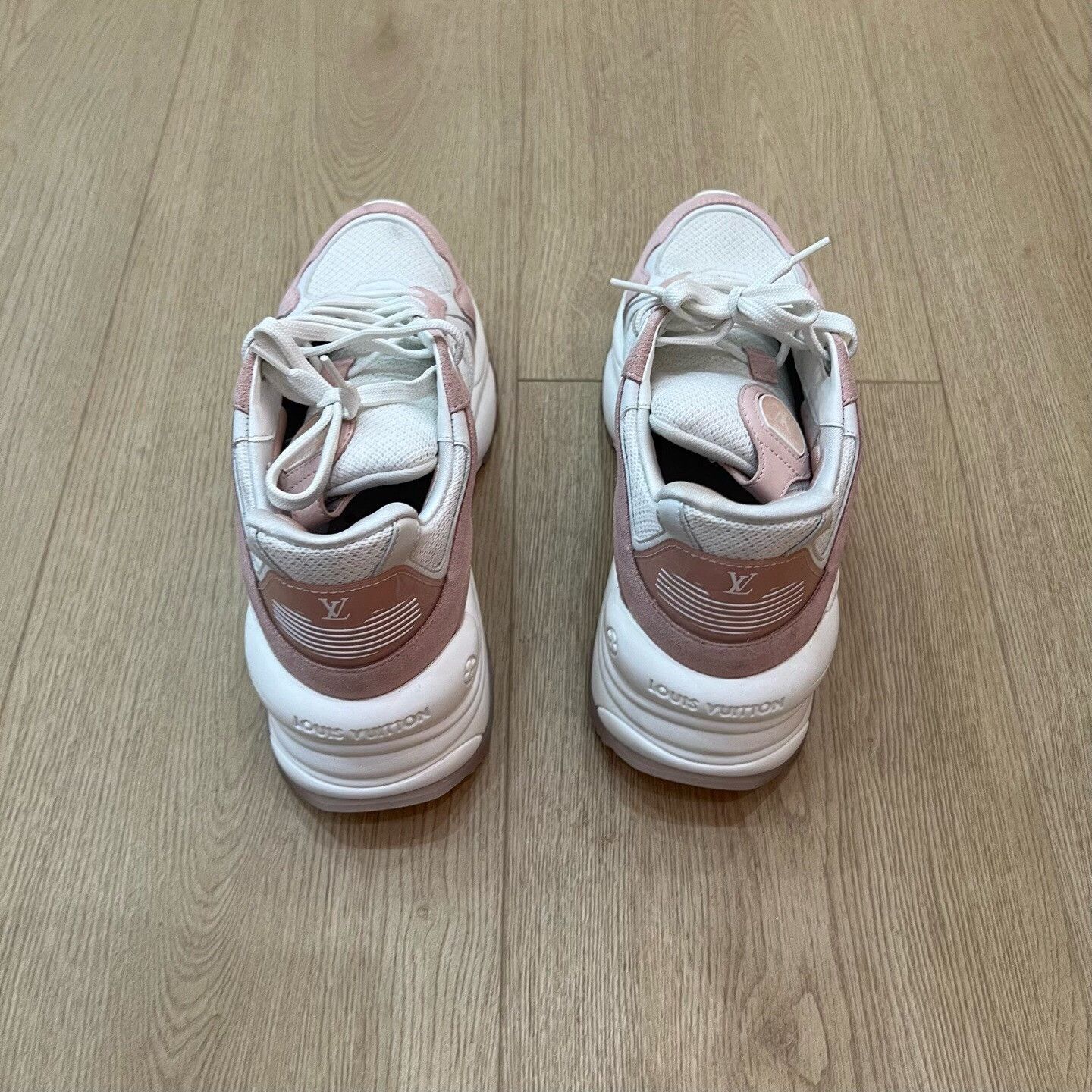 Louis Vuitton Louis Vuitton Training Pink Lowtop Sneakers us_6 Women Size US 6 / IT 36 - 5 Thumbnail