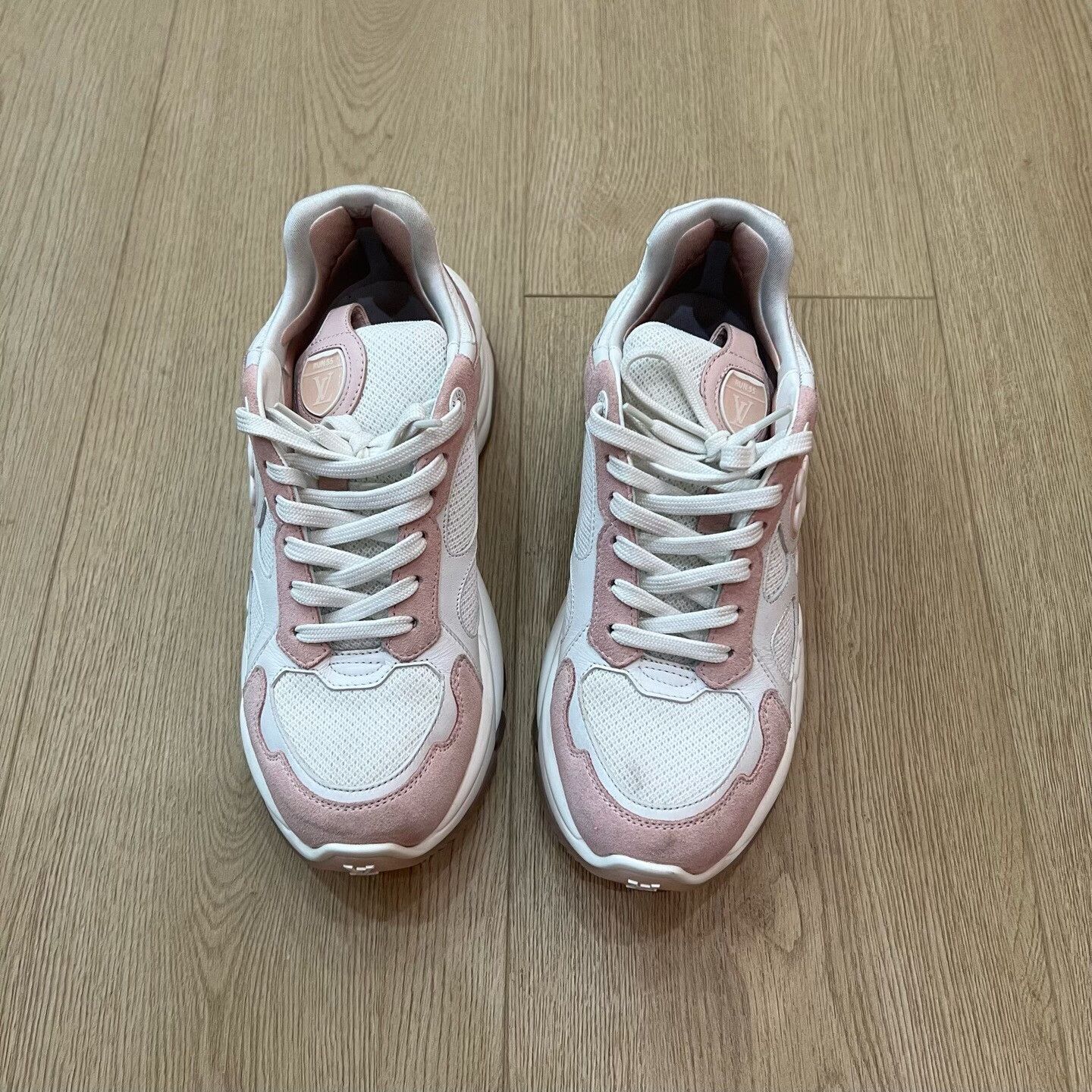 Louis Vuitton Louis Vuitton Training Pink Lowtop Sneakers us_6 Women Size US 6 / IT 36 - 2 Thumbnail