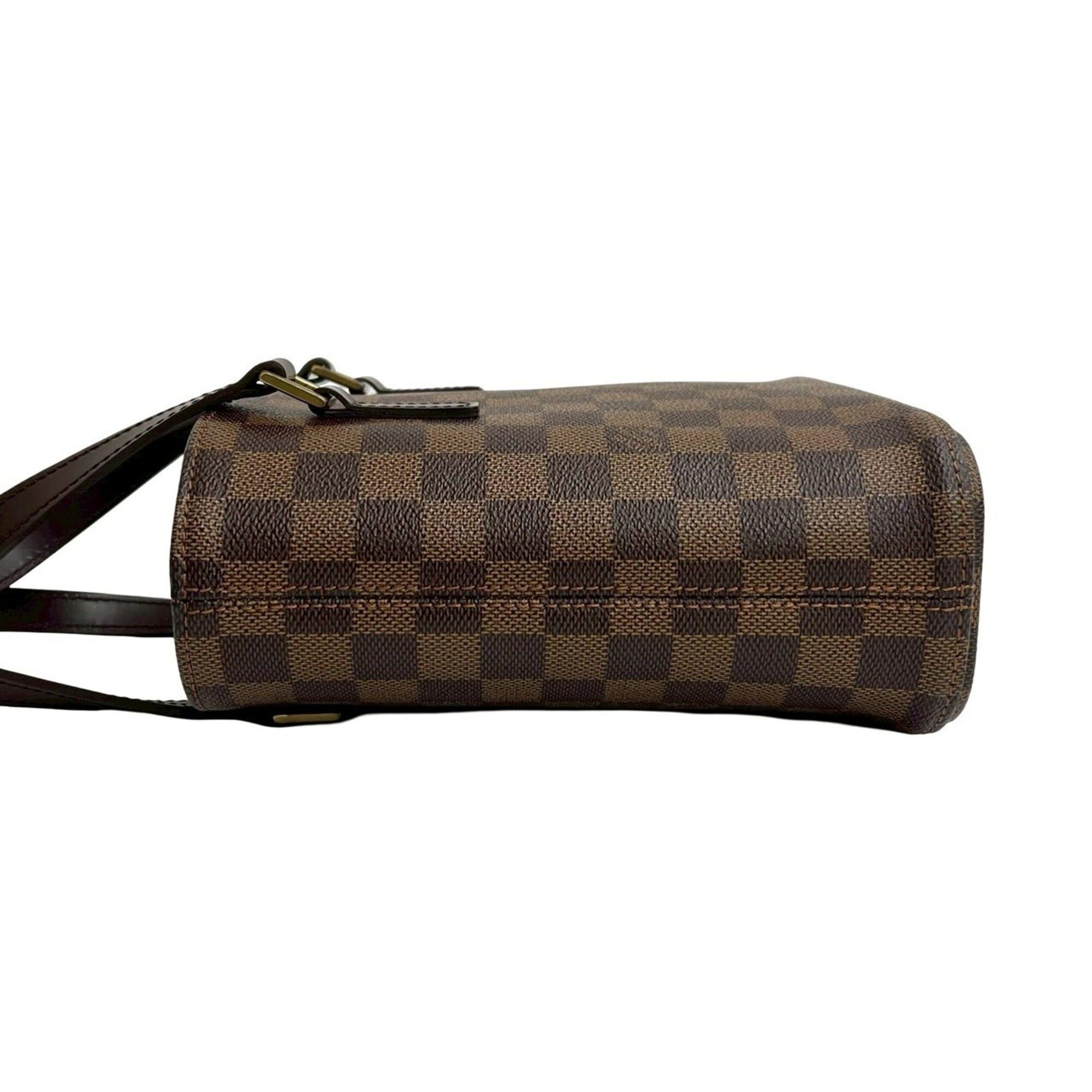Louis Vuitton LOUIS VUITTON Vintage Vavin PM Damier Leather Handbag Mini Tote Bag Brown i40-9 Size ONE SIZE - 5 Thumbnail