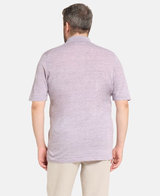 Brunello Cucinelli Linen-blend knitted polo shirt Size US L / EU 52-54 / 3 - 2 Thumbnail