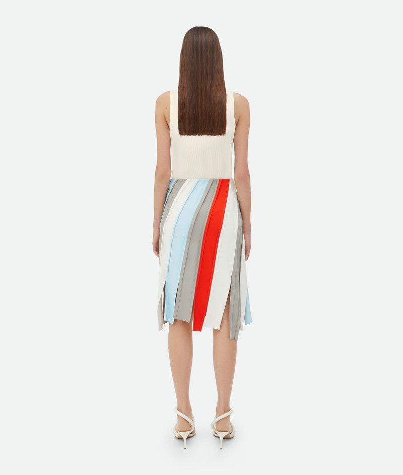 Bottega Veneta fluid viscose stripe skirt Size 27" / US 4 / IT 40 - 3 Thumbnail