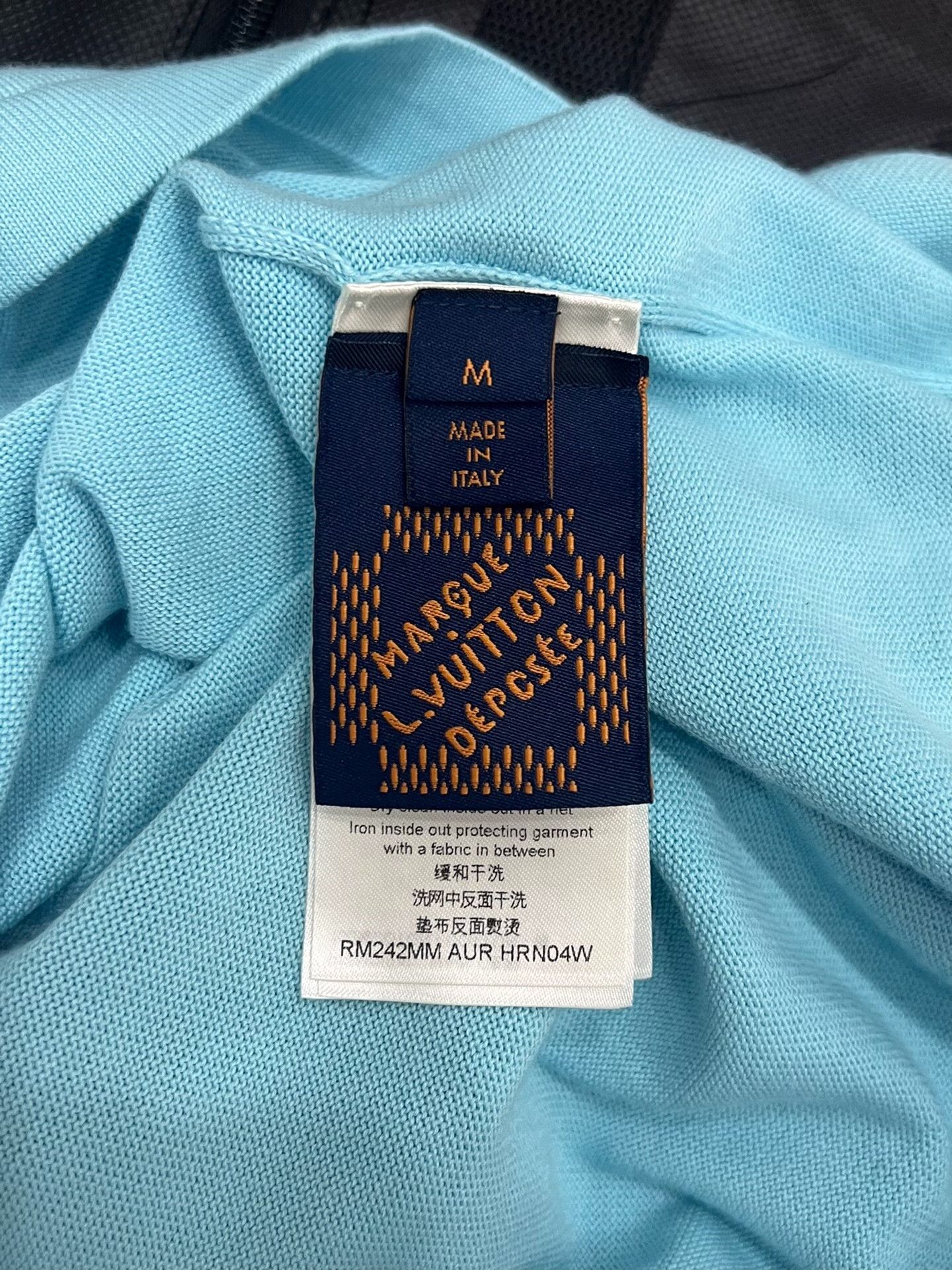 Louis Vuitton Louis Vuitton Blue T-Shirt m Men Size US M / EU 48-50 / 2 - 5 Thumbnail