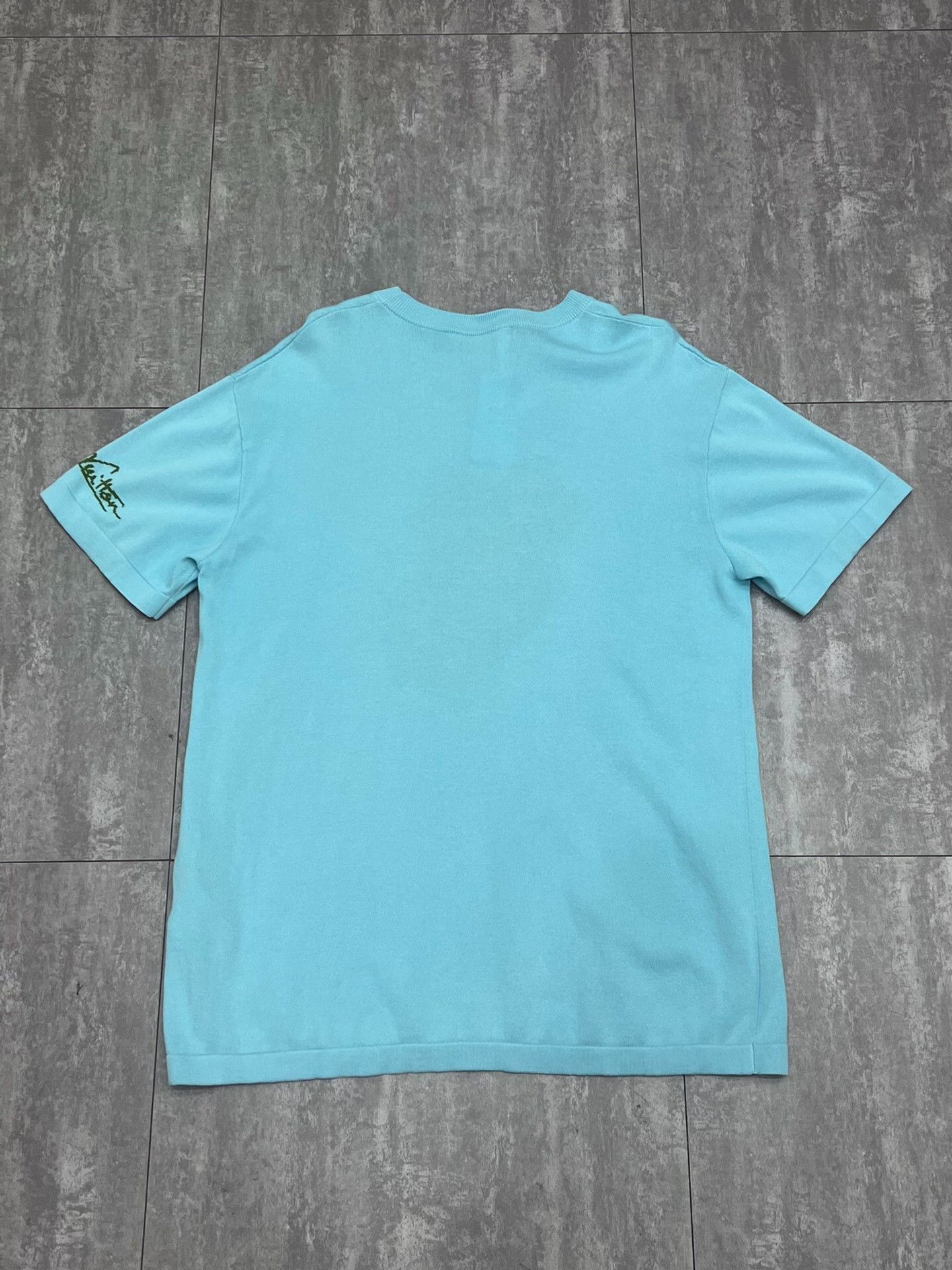 Louis Vuitton Louis Vuitton Blue T-Shirt m Men Size US M / EU 48-50 / 2 - 2 Thumbnail