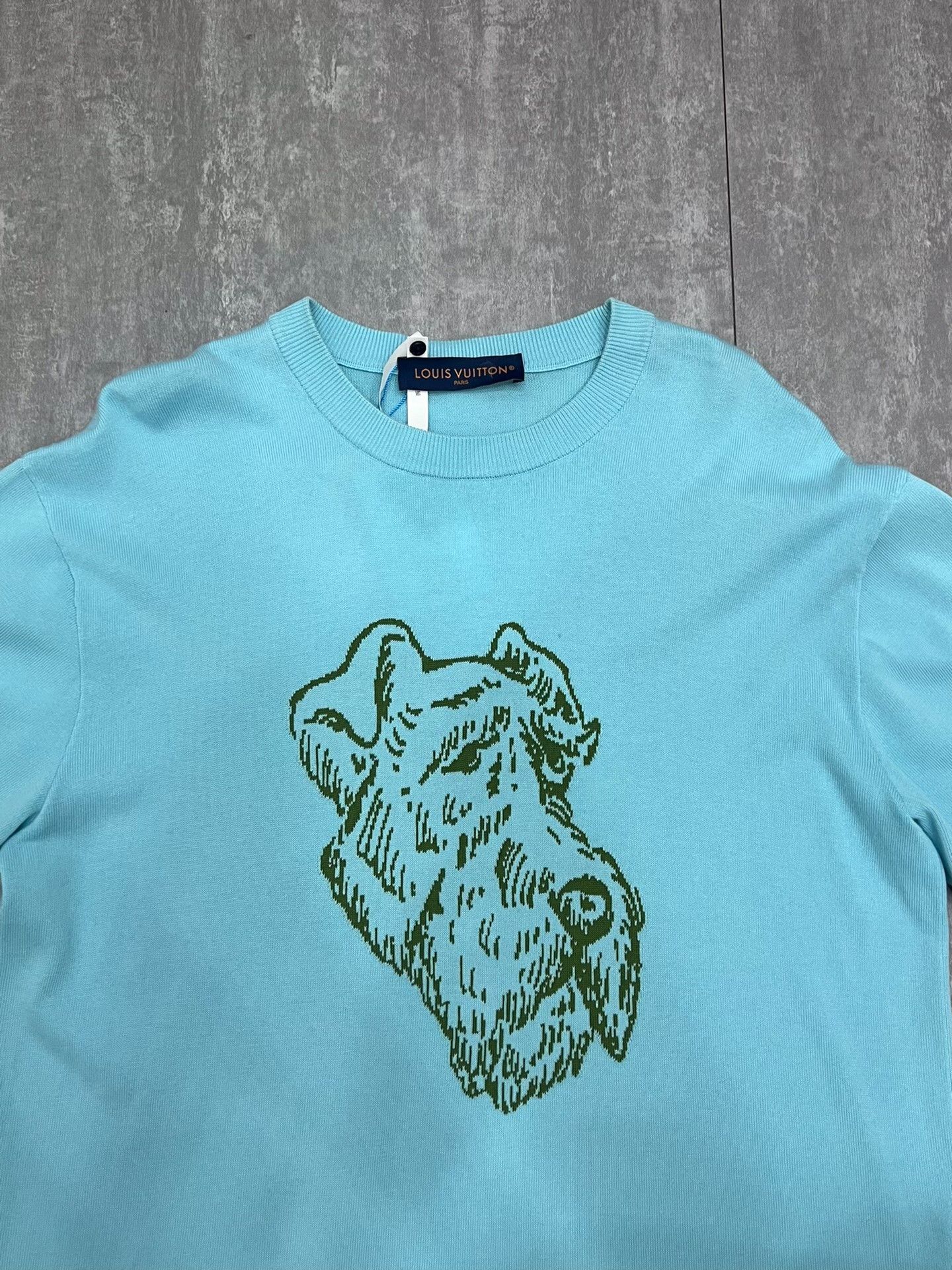 Louis Vuitton Louis Vuitton Blue T-Shirt m Men Size US M / EU 48-50 / 2 - 3 Thumbnail
