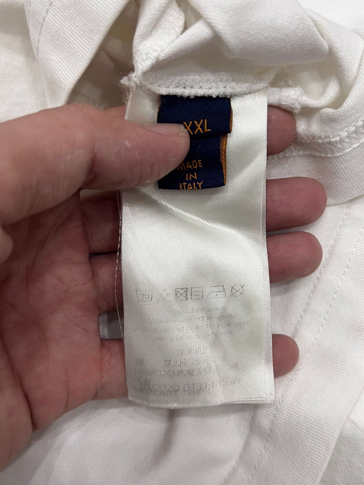 Louis Vuitton Louis Vuitton Retro White T-Shirt xxl Men Size US XXL / EU 58 / 5 - 5 Thumbnail