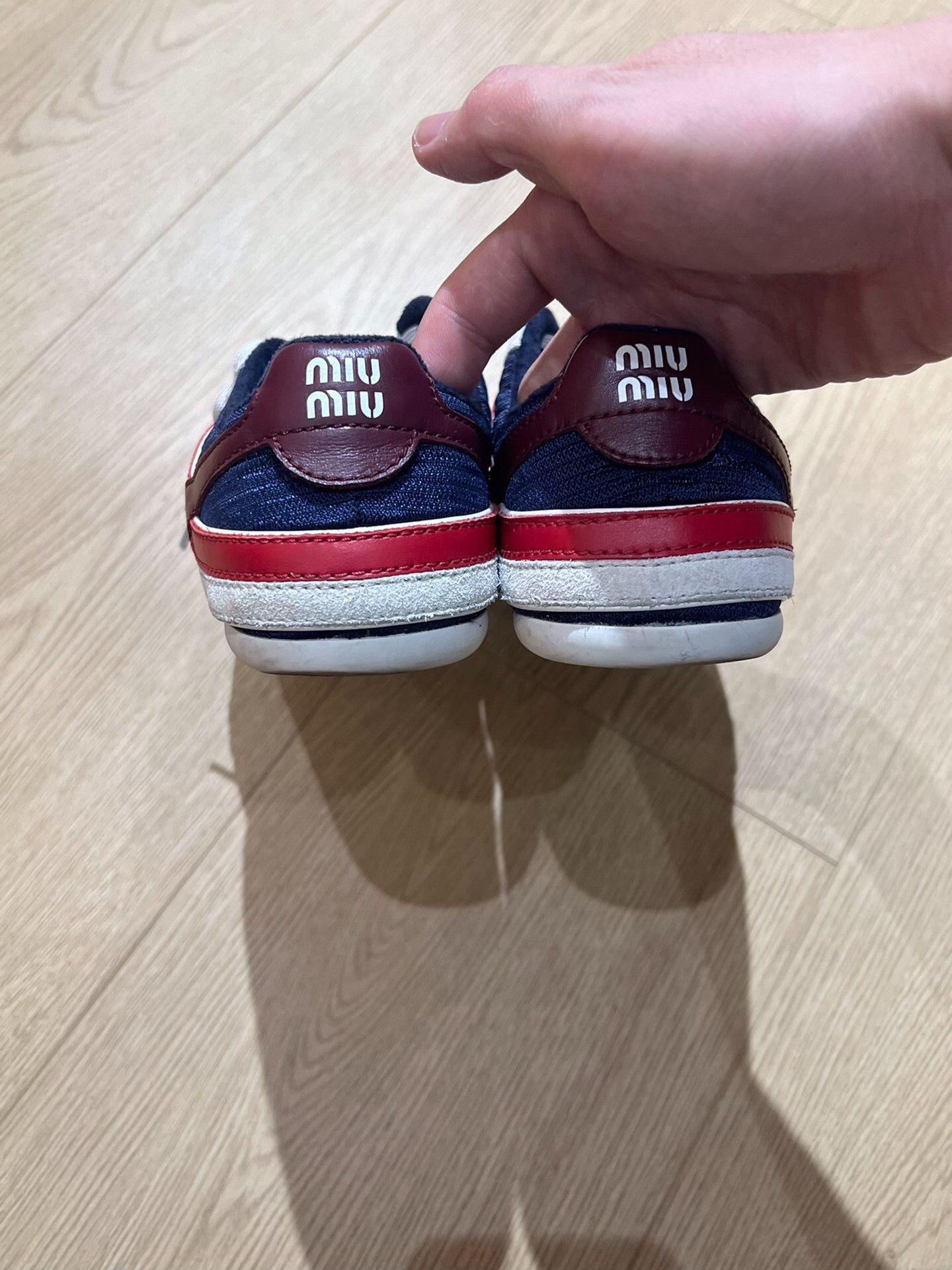 Miu Miu Miu Miu Lowtop Sneakers us_7-5 Women Size US 7.5 / IT 37.5 - 5 Thumbnail