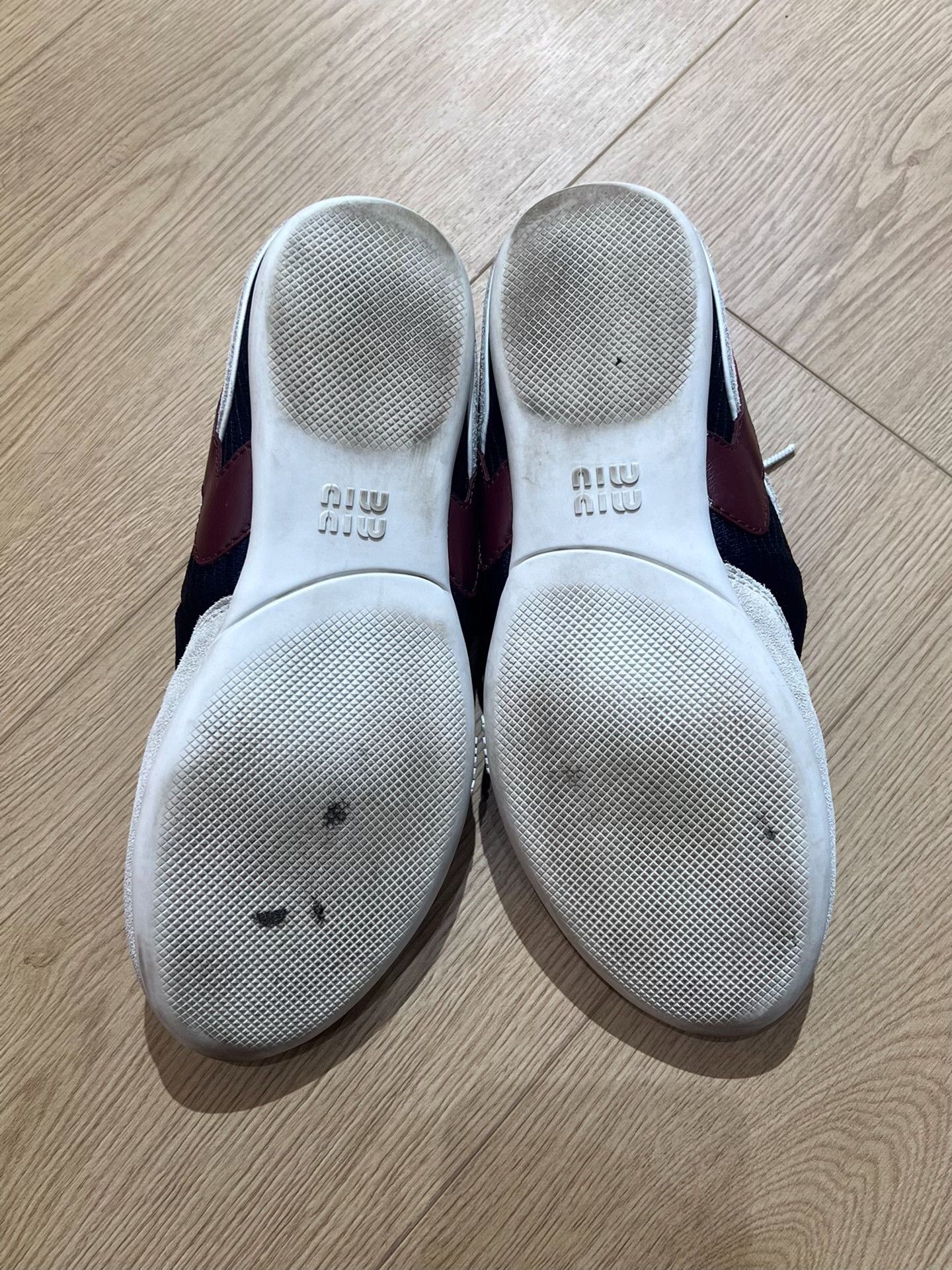 Miu Miu Miu Miu Lowtop Sneakers us_7-5 Women Size US 7.5 / IT 37.5 - 6 Thumbnail