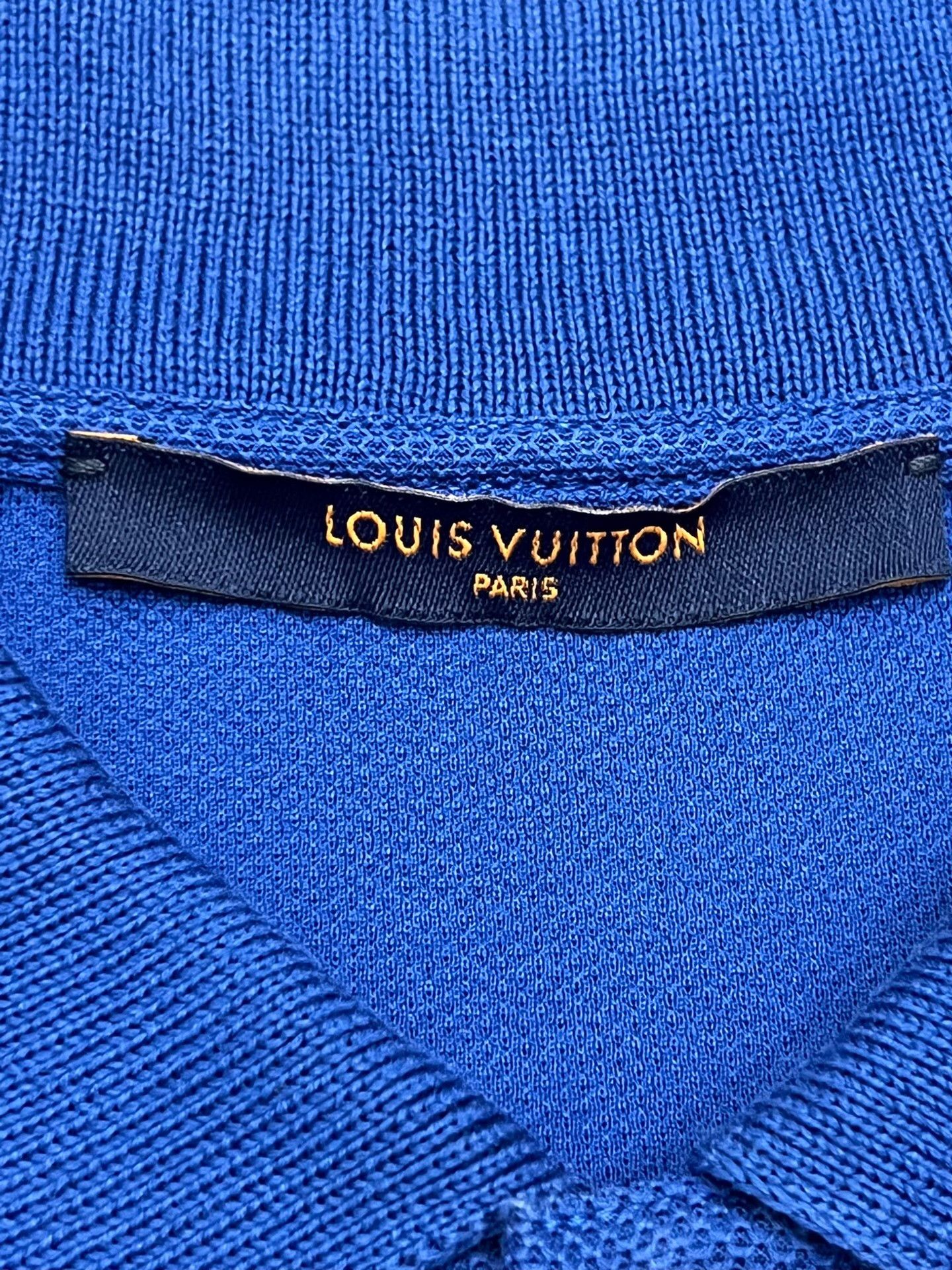 Louis Vuitton Louis Vuitton Blue Polo m Men Size US M / EU 48-50 / 2 - 4 Thumbnail