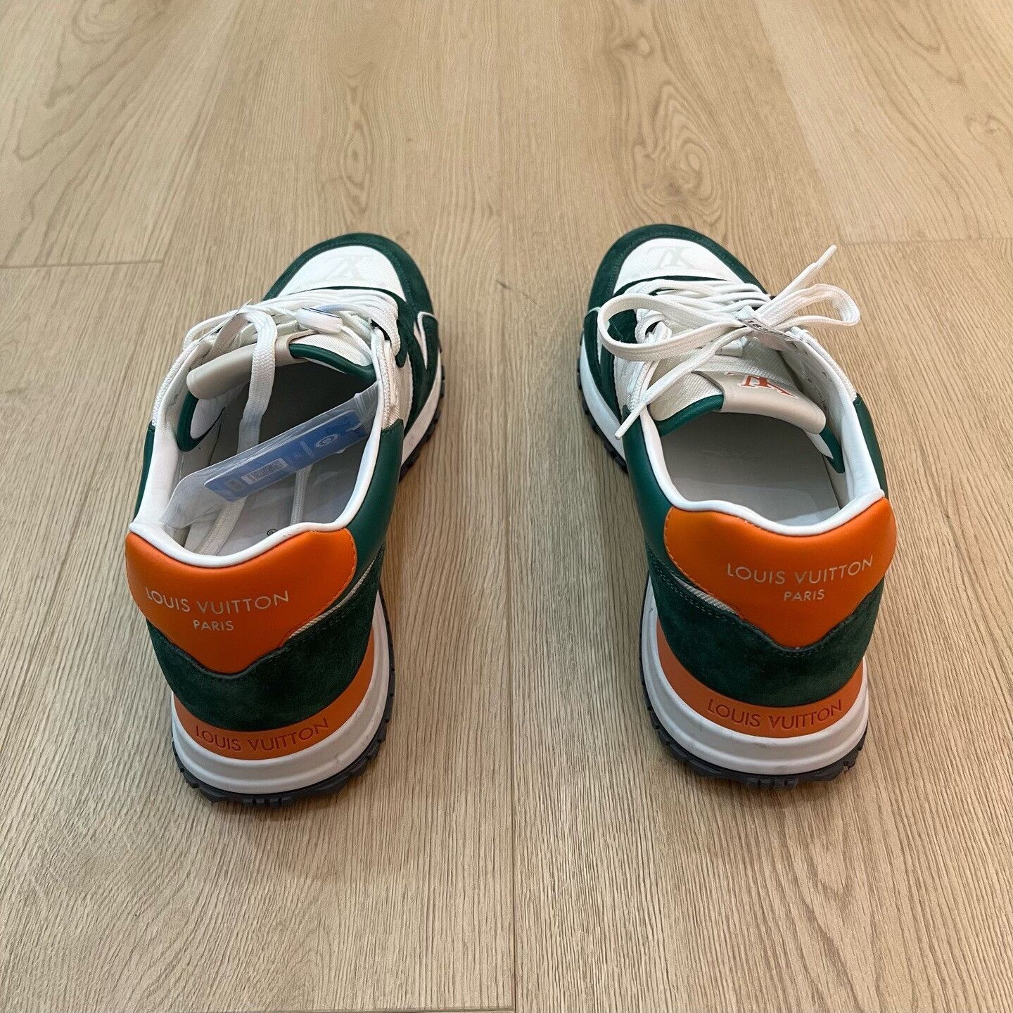 Louis Vuitton Louis Vuitton Patchwork Green Lowtop Sneakers 8.5 Men Size US 8.5 / EU 41-42 - 5 Thumbnail