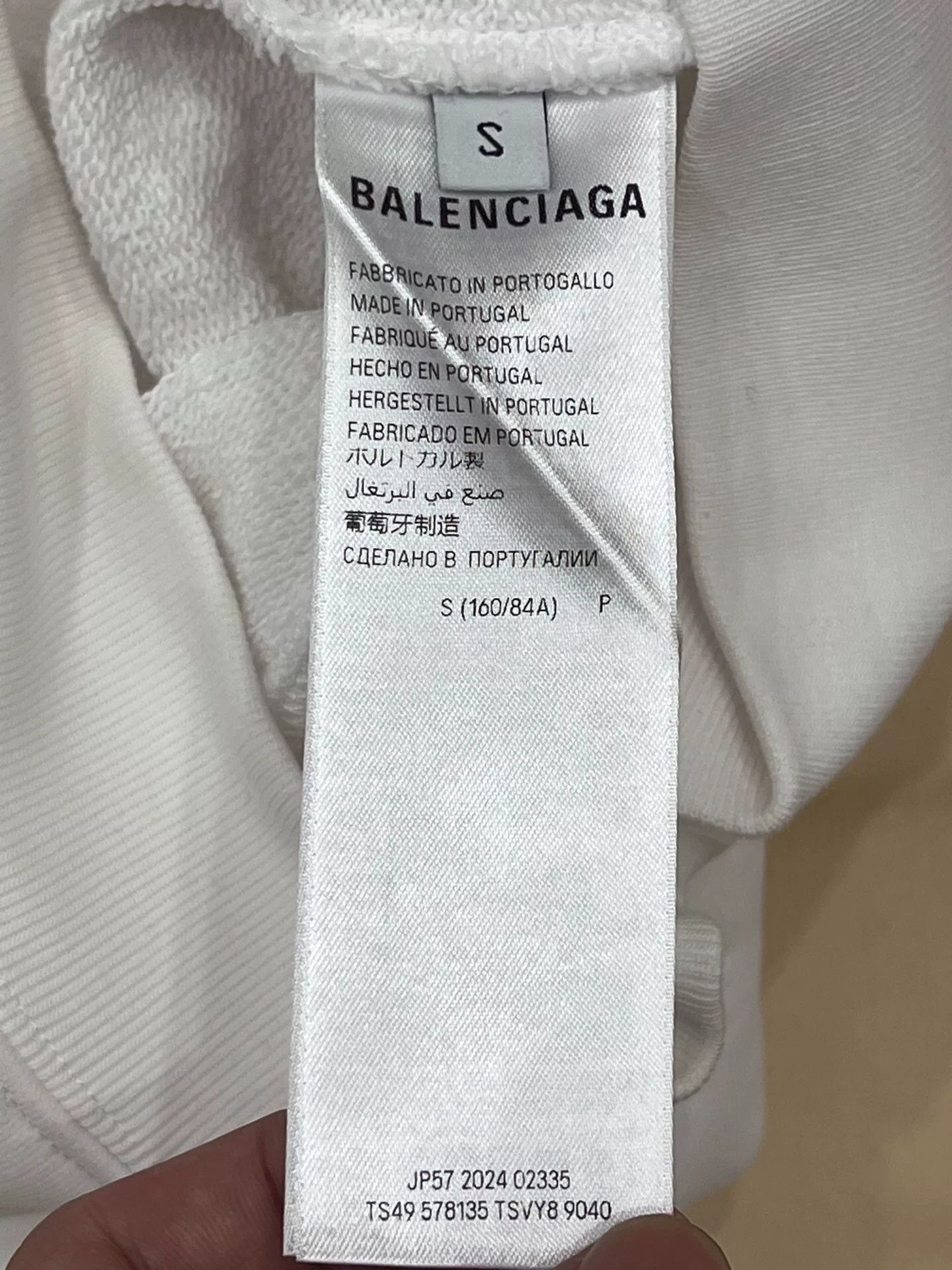 Balenciaga Balenciaga Graphic Hoodie s Men Size US S / EU 44-46 / 1 - 5 Thumbnail