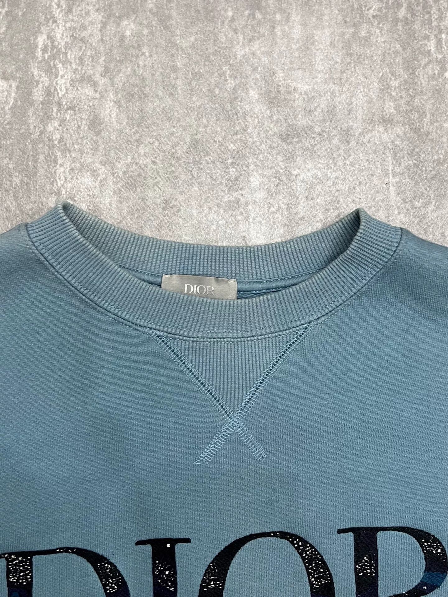 Dior Dior Retro Blue Hoodie S Women Size S / US 4 / IT 40 - 3 Thumbnail