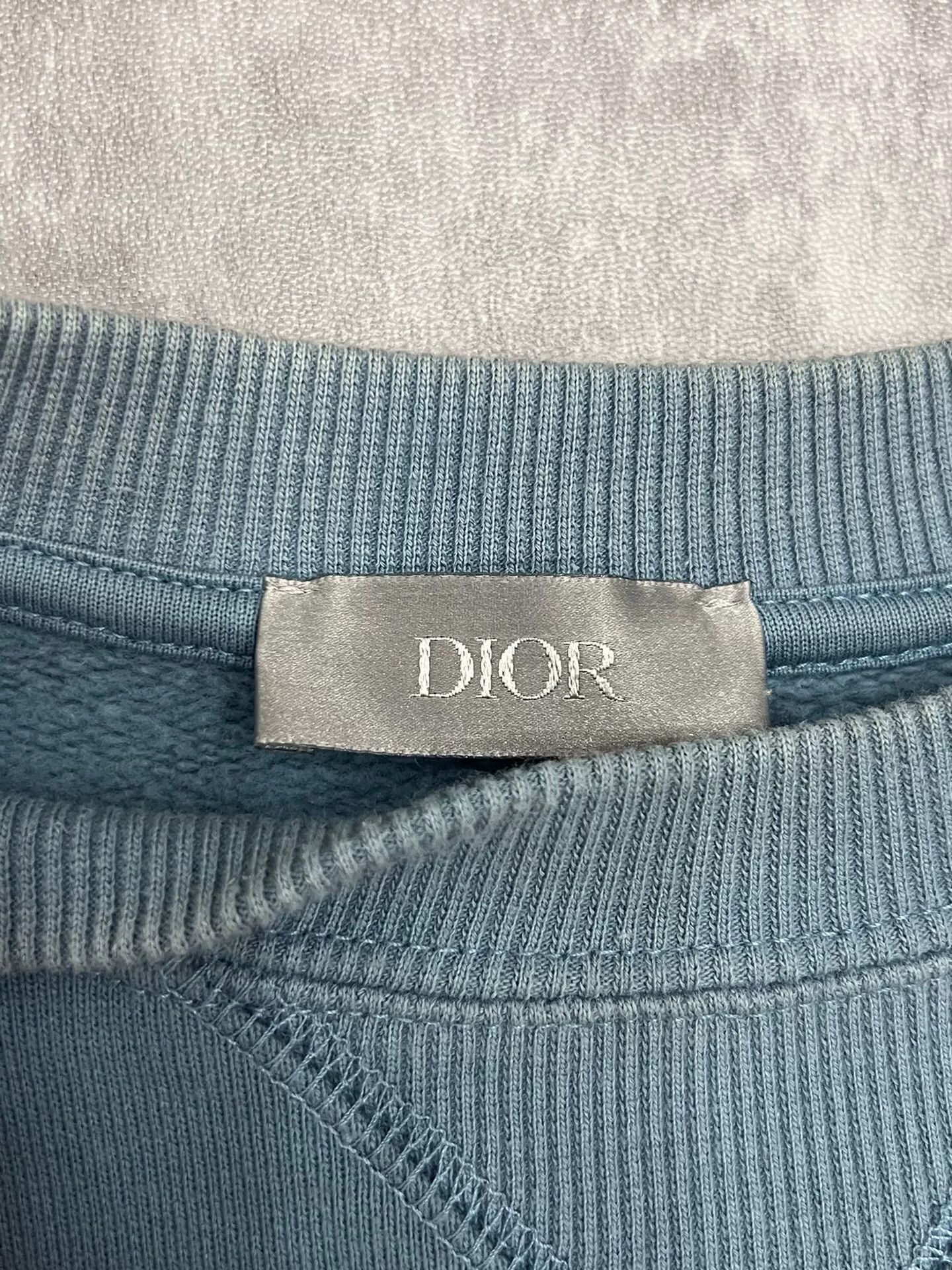 Dior Dior Retro Blue Hoodie S Women Size S / US 4 / IT 40 - 4 Thumbnail