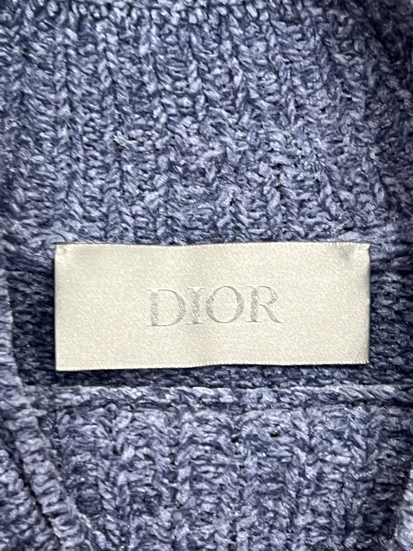 Dior Dior Retro Embroidered Blue Sweater S Women Size S / US 4 / IT 40 - 4 Thumbnail