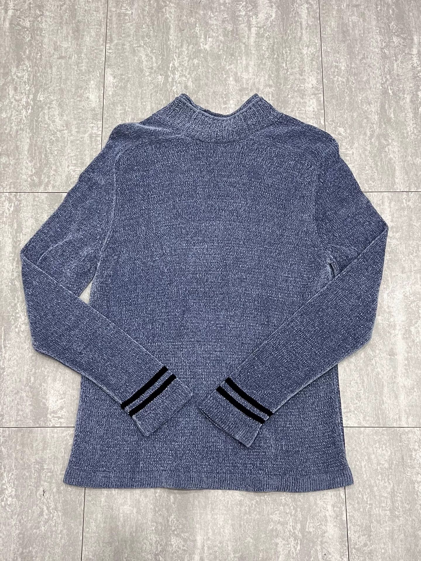 Dior Dior Retro Embroidered Blue Sweater S Women Size S / US 4 / IT 40 - 2 Thumbnail