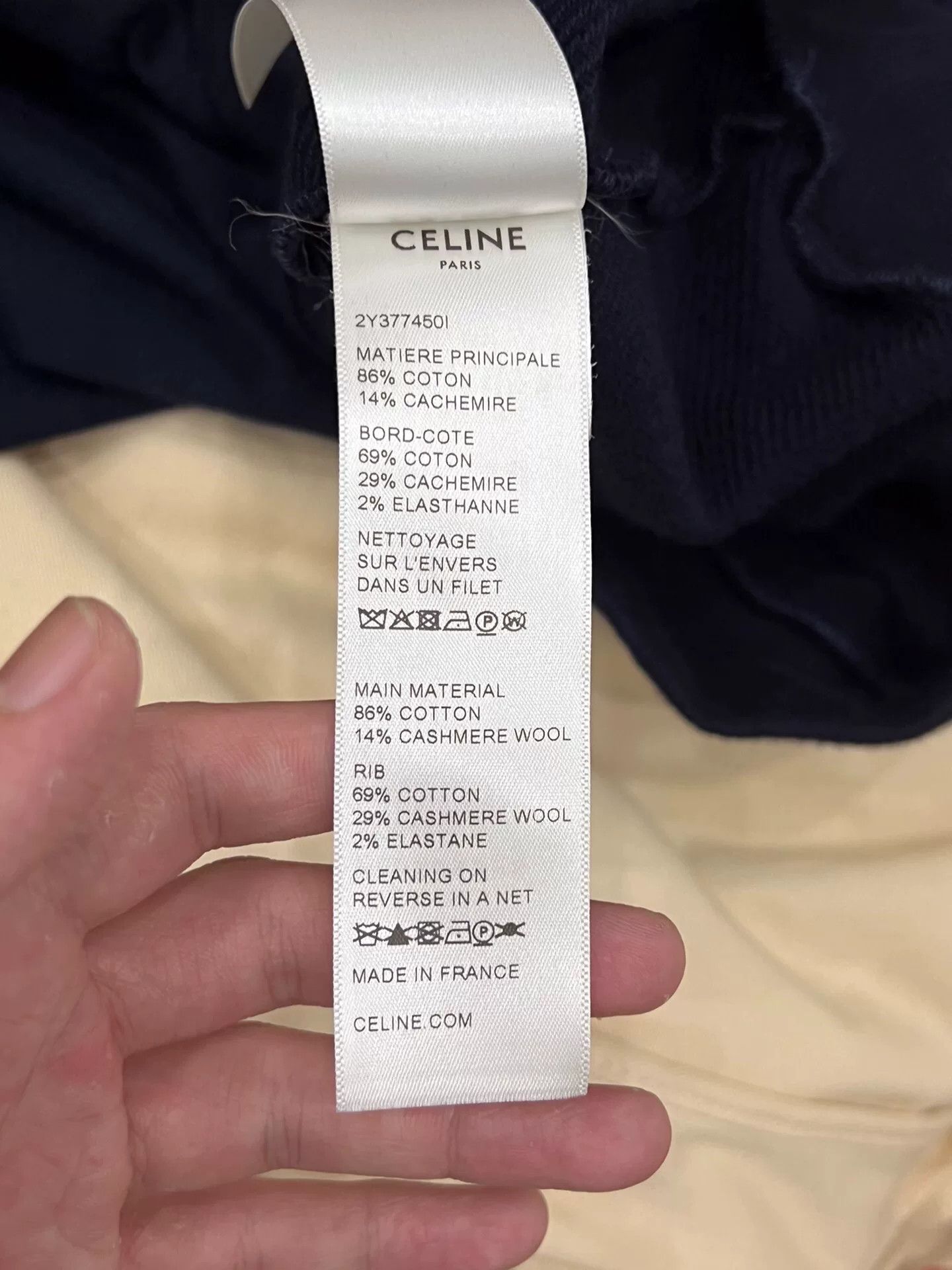 Celine Celine Retro Blue Hoodie S Women Size S / US 4 / IT 40 - 5 Thumbnail