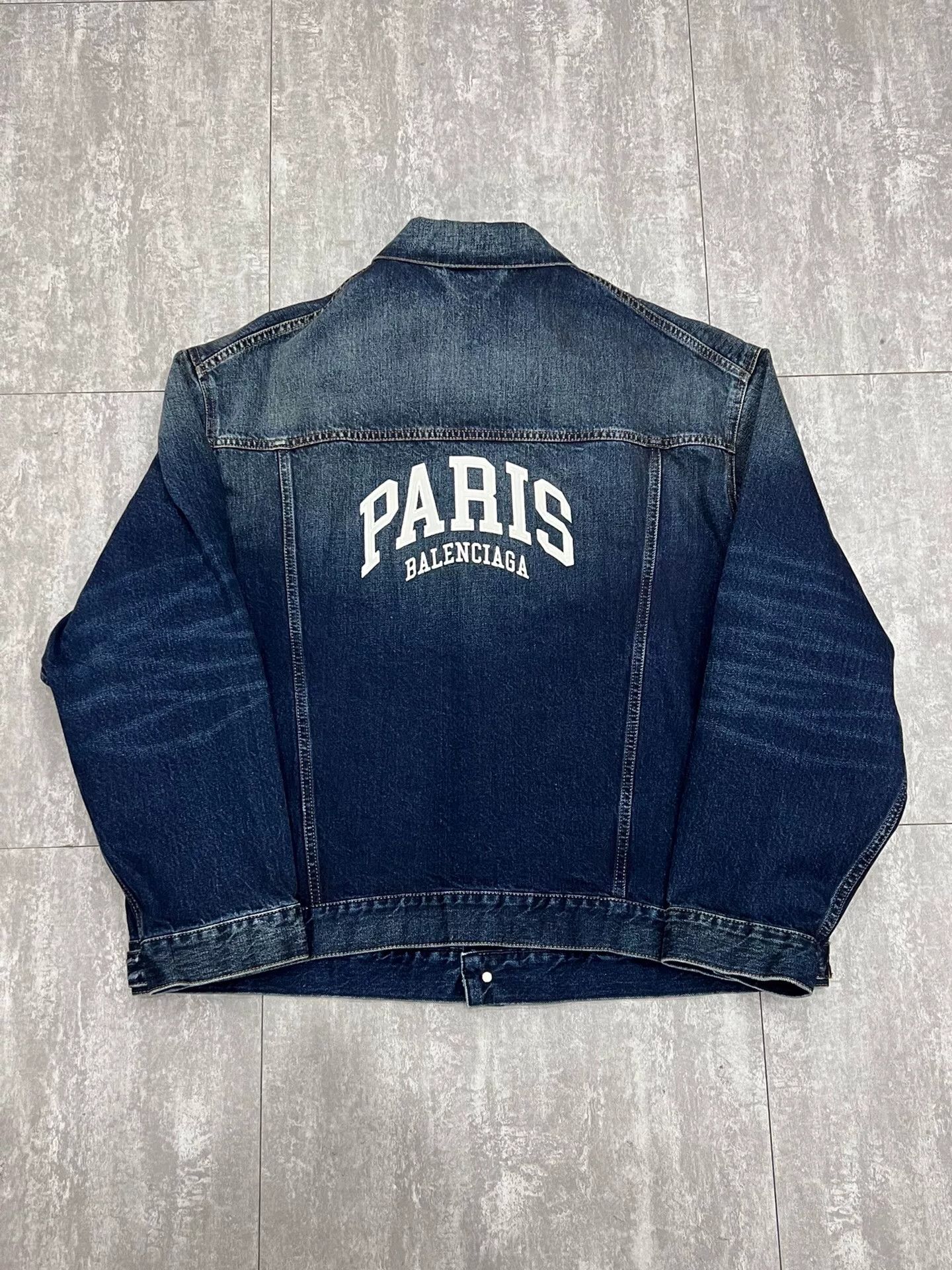 Balenciaga Balenciaga Limited Denim Jacket M Women Size M / US 6-8 / IT 42-44 - 2 Thumbnail