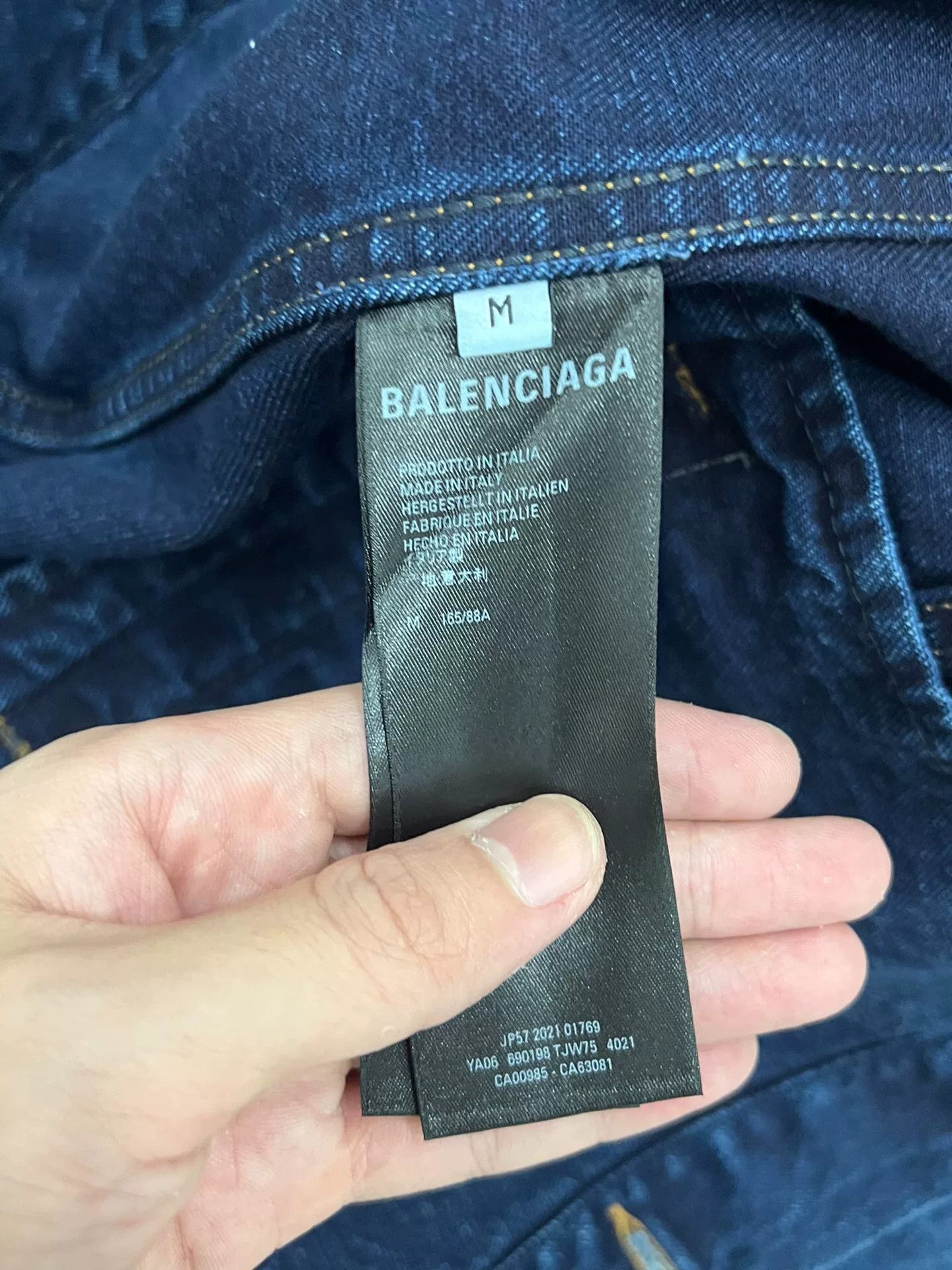Balenciaga Balenciaga Limited Denim Jacket M Women Size M / US 6-8 / IT 42-44 - 6 Thumbnail