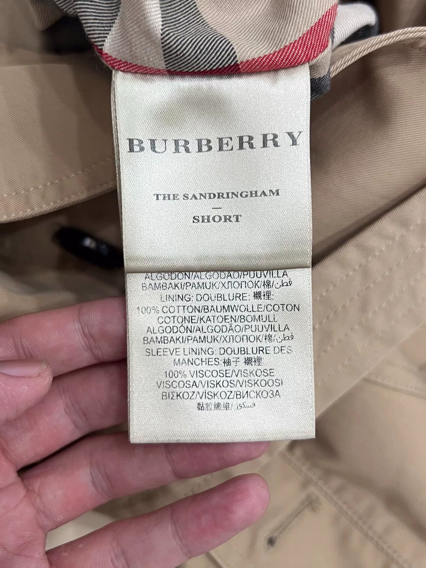 Burberry Burberry Cropped Beige Coat XS Women Size XS / US 0-2 / IT 36-38 - 6 Thumbnail