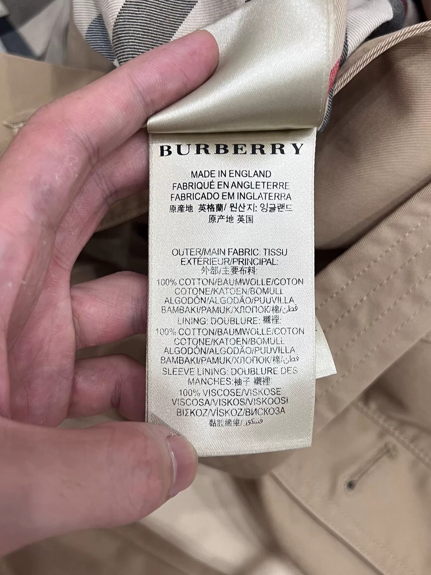 Burberry Burberry Cropped Beige Coat XS Women Size XS / US 0-2 / IT 36-38 - 7 Thumbnail