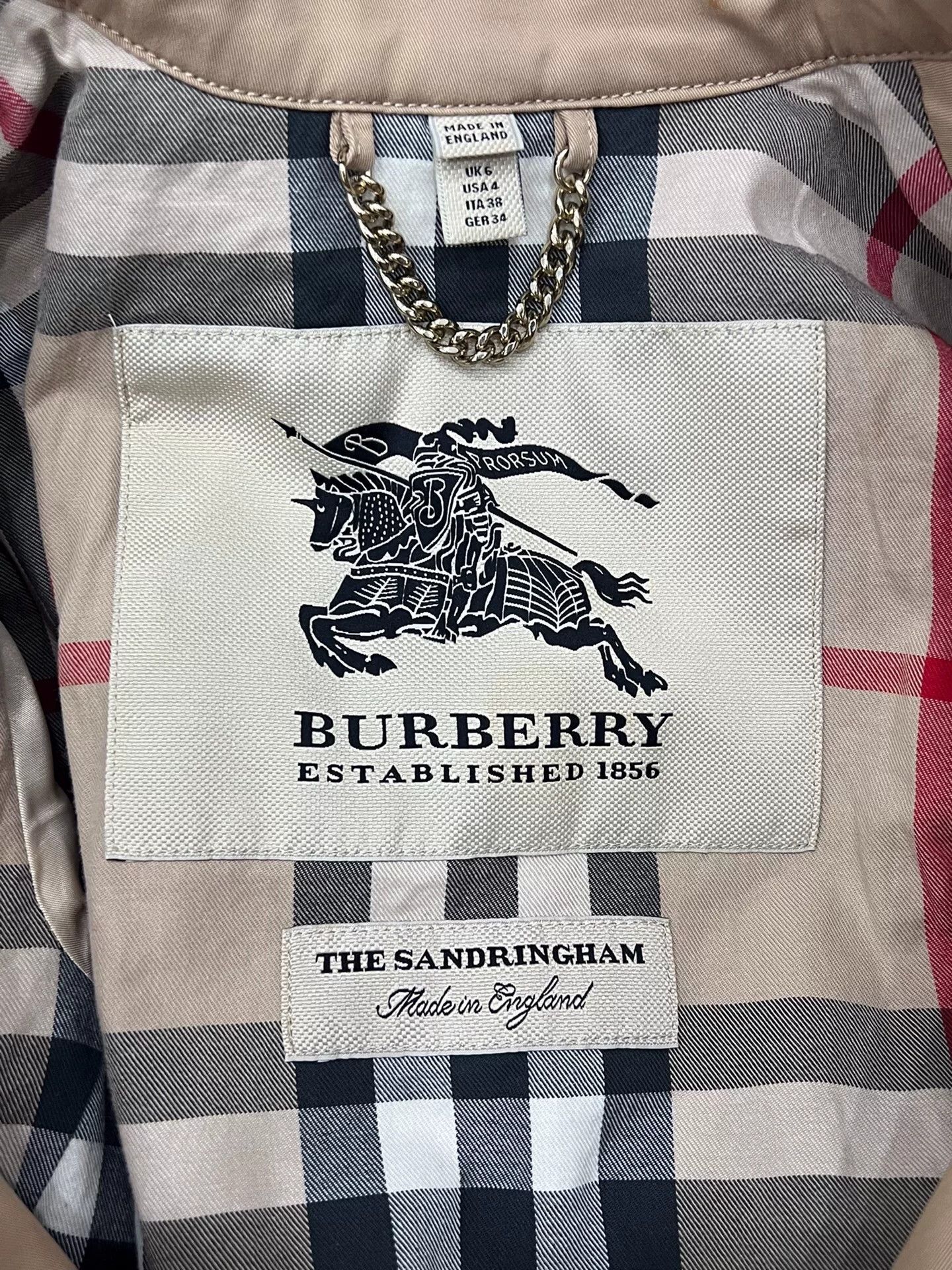 Burberry Burberry Cropped Beige Coat XS Women Size XS / US 0-2 / IT 36-38 - 4 Thumbnail