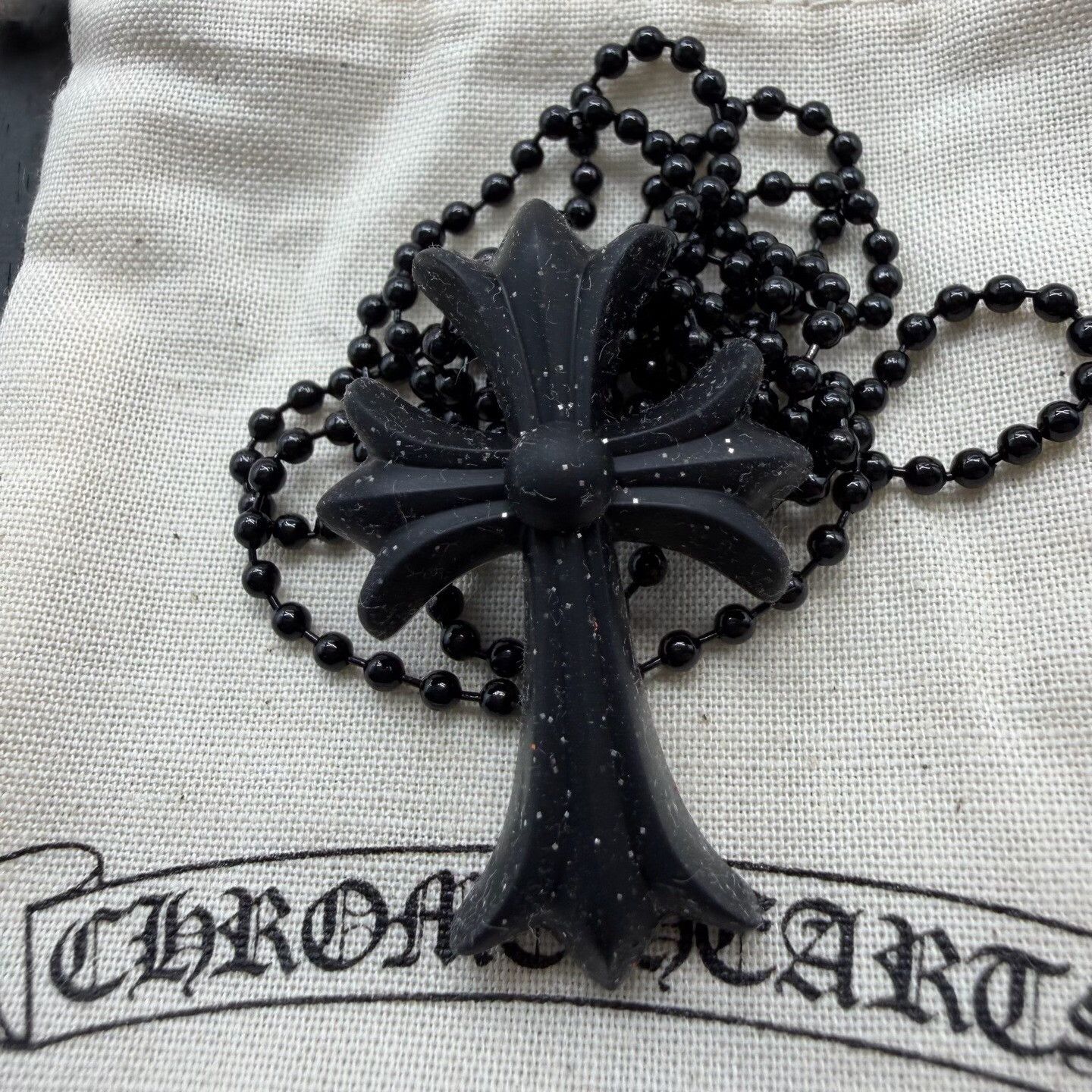 Chrome Hearts Chrome Hearts Black Jewelry L Men Size ONE SIZE - 2 Thumbnail