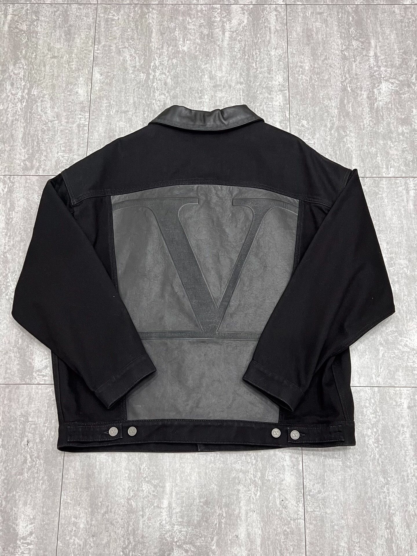 Valentino Valentino Leather Light Jacket xl Men Size US XL / EU 56 / 4 - 2 Thumbnail
