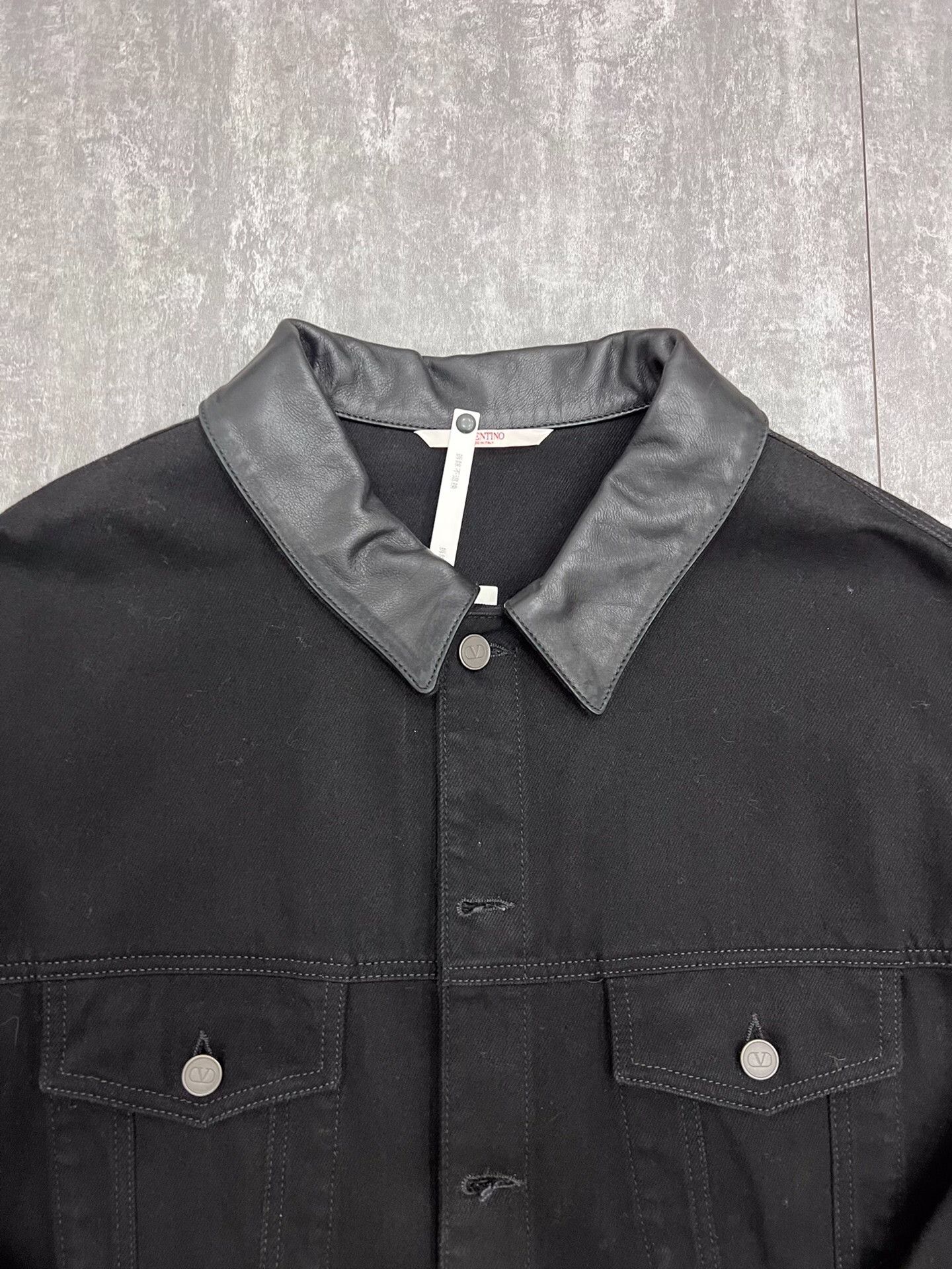 Valentino Valentino Leather Light Jacket xl Men Size US XL / EU 56 / 4 - 3 Thumbnail