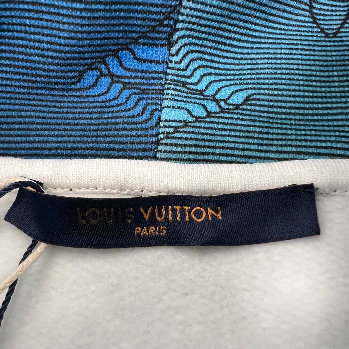 Louis Vuitton Louis Vuitton Retro Blue Hoodie m Men Size US M / EU 48-50 / 2 - 3 Thumbnail