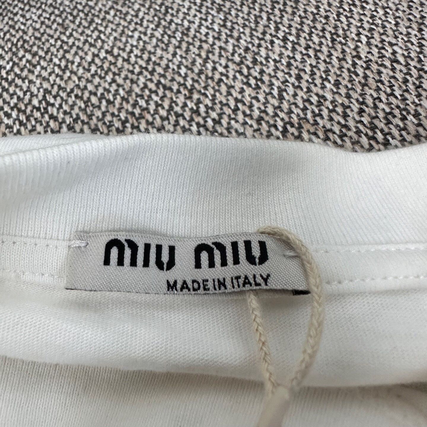 Miu Miu Miu Miu Printed Graphic T-Shirt M Women Size M / US 6-8 / IT 42-44 - 5 Thumbnail