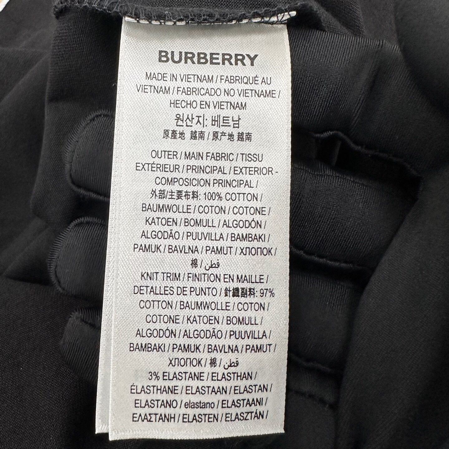Burberry Burberry Embroidered Oversized T-Shirt s Men Size US S / EU 44-46 / 1 - 4 Thumbnail