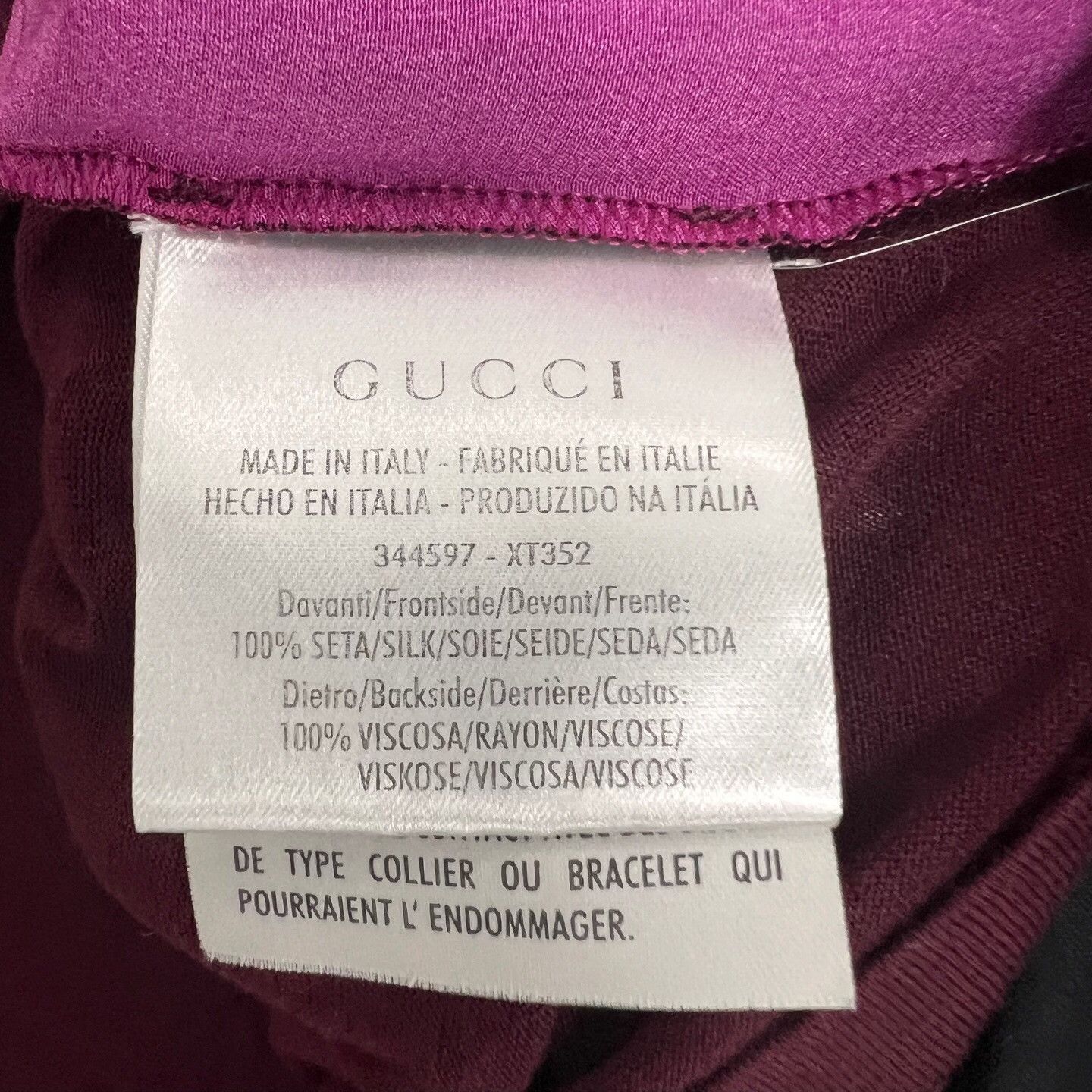 Gucci Gucci T-Shirt S Women Size S / US 4 / IT 40 - 4 Thumbnail