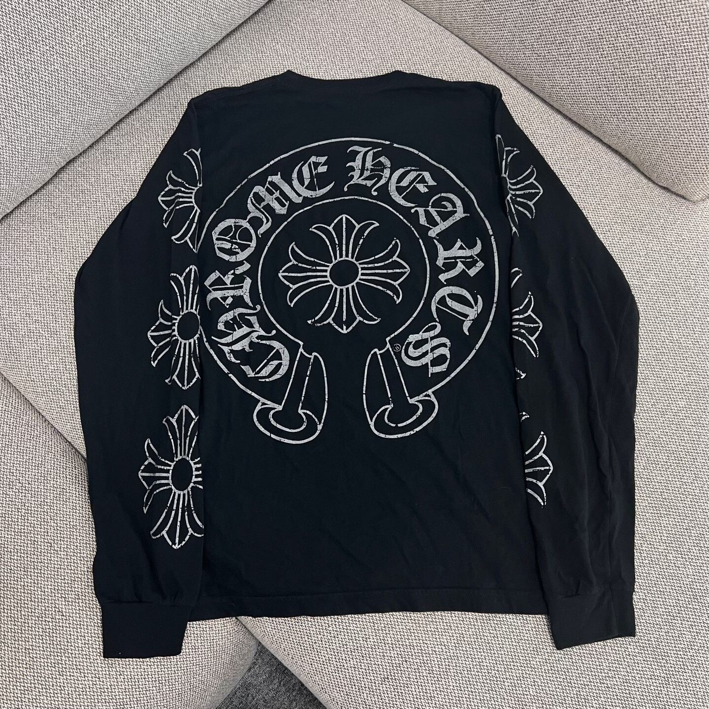Chrome Hearts Chrome Hearts Printed Silver T-Shirt S Men Size US S / EU 44-46 / 1 - 2 Thumbnail