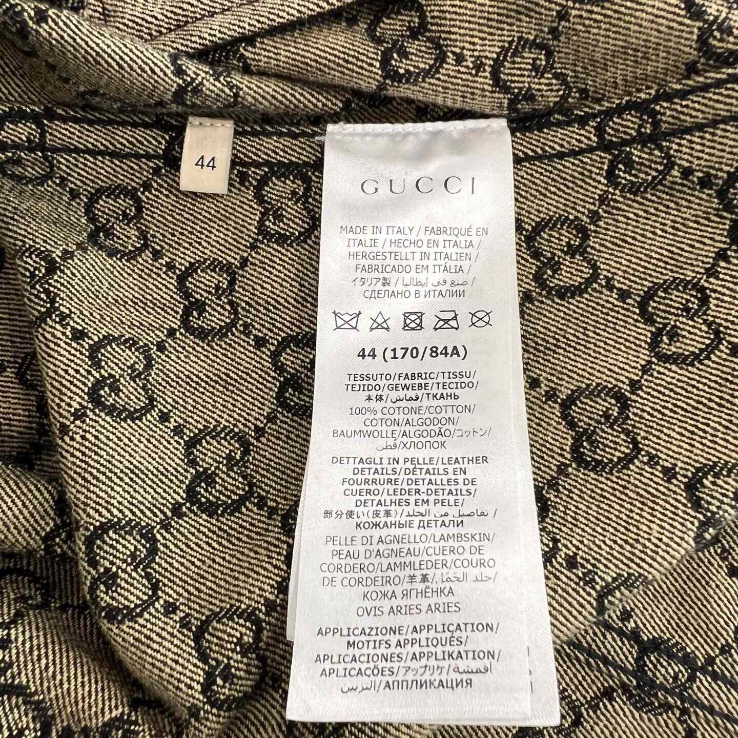 Gucci Gucci Retro Denim Light Jacket l Men Size US L / EU 52-54 / 3 - 4 Thumbnail