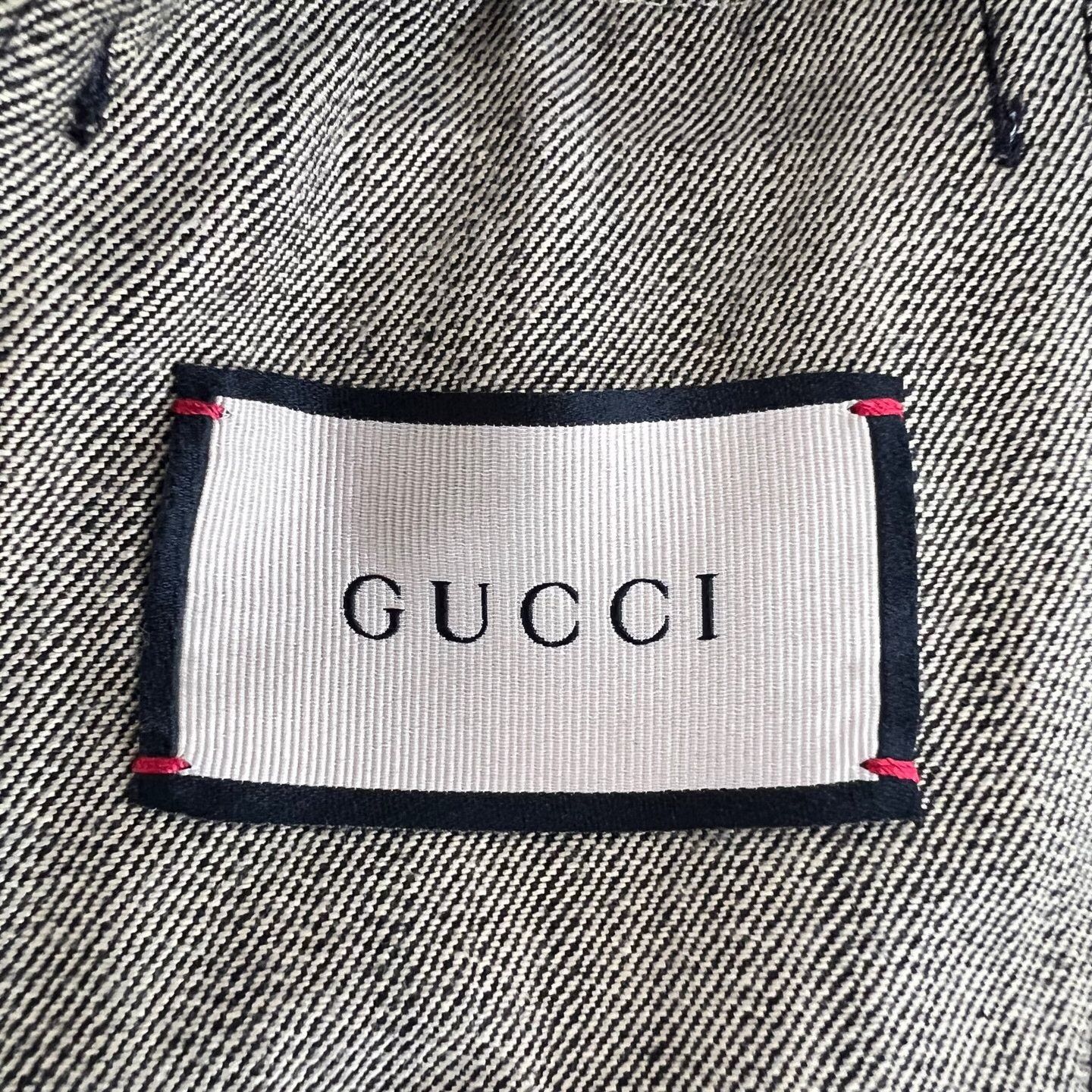 Gucci Gucci Retro Denim Light Jacket l Men Size US L / EU 52-54 / 3 - 3 Thumbnail