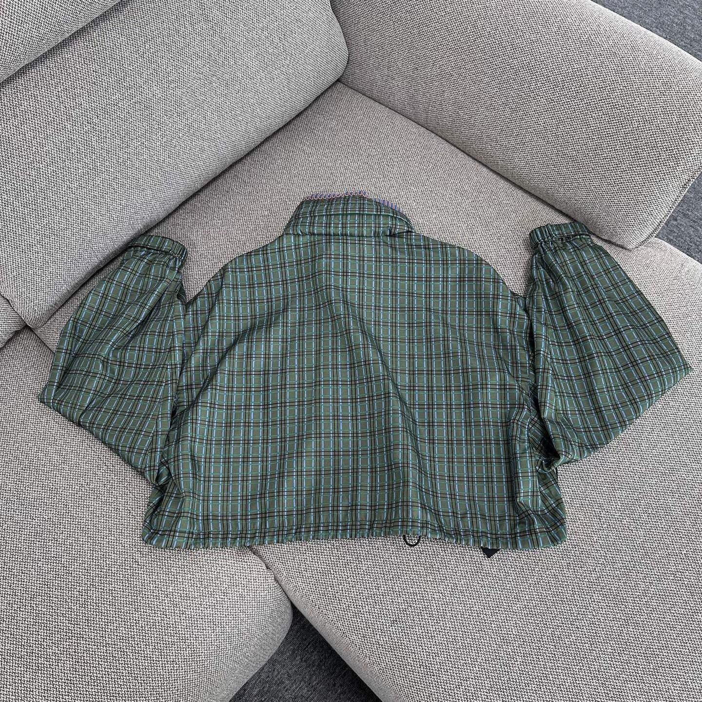 Prada Prada Plaid Cropped Jacket S Women Size S / US 4 / IT 40 - 2 Thumbnail