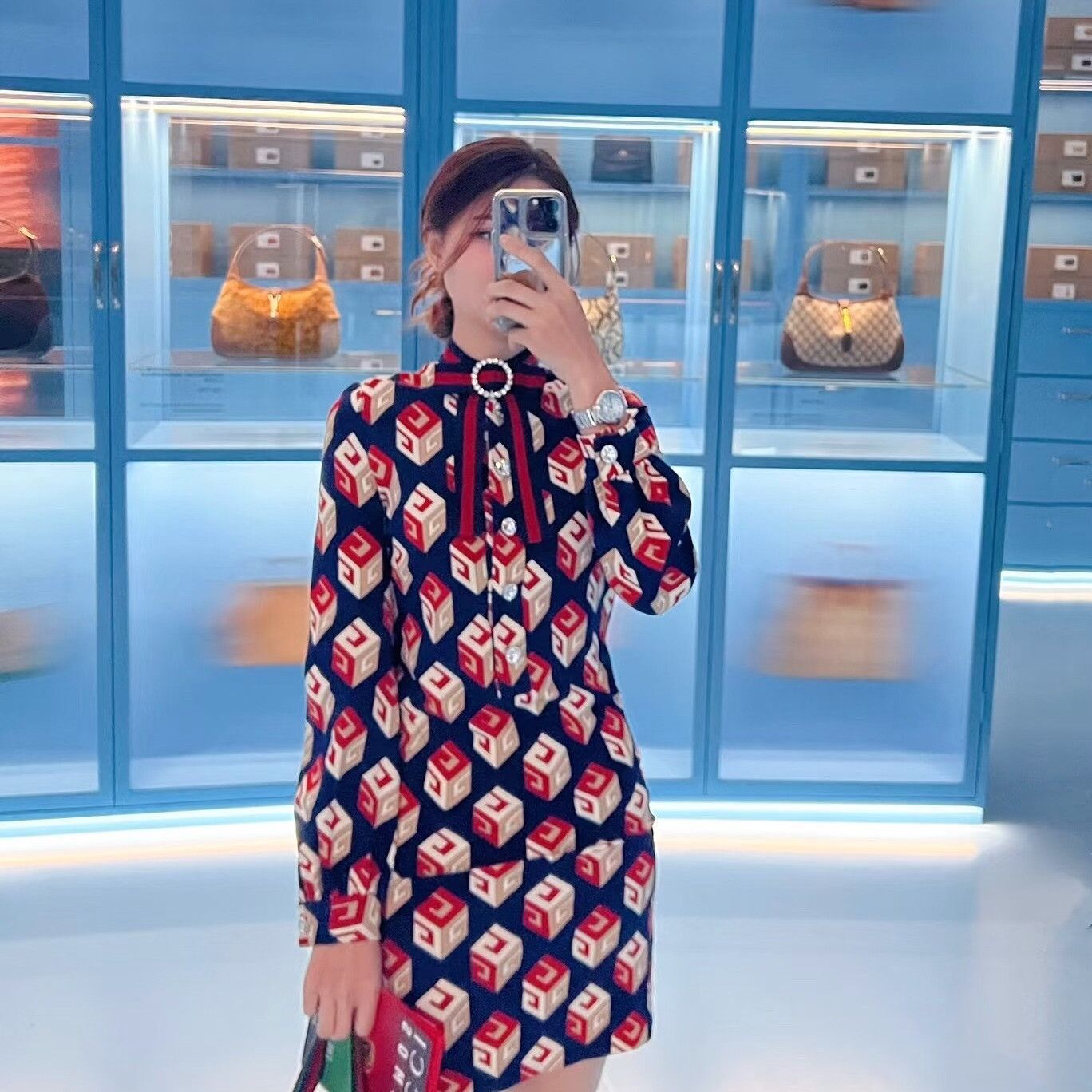 Gucci Gucci Retro Printed T-Shirt S Women Size S / US 4 / IT 40 - 7 Thumbnail