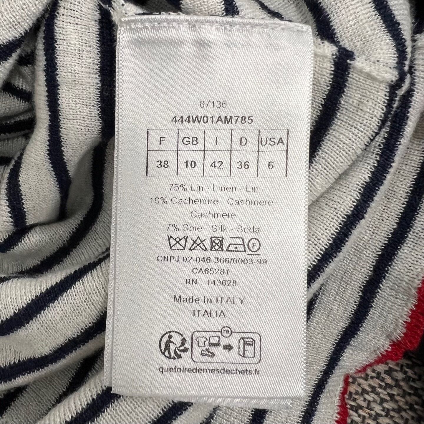 Dior Dior Knit Striped Sweater S Women Size S / US 4 / IT 40 - 7 Thumbnail